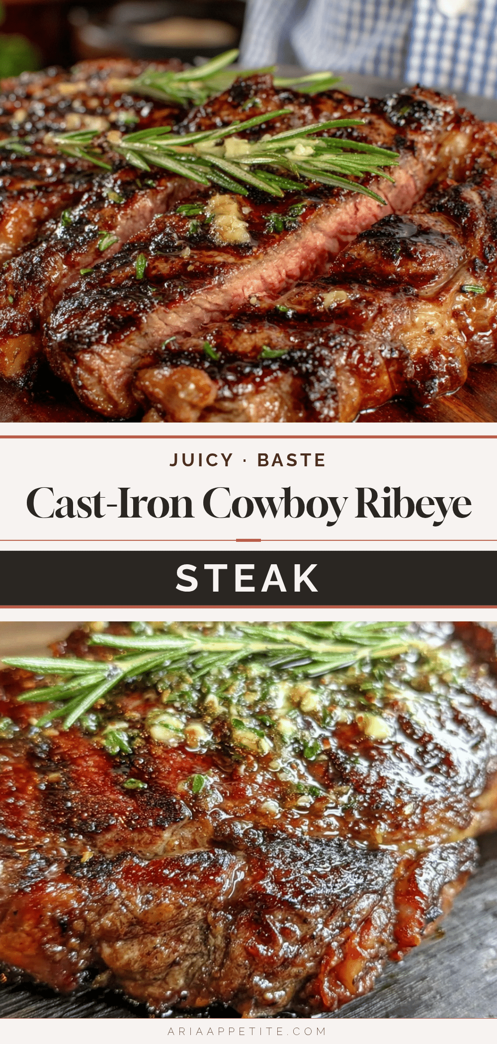 cast-iron cowboy ribeye recipe