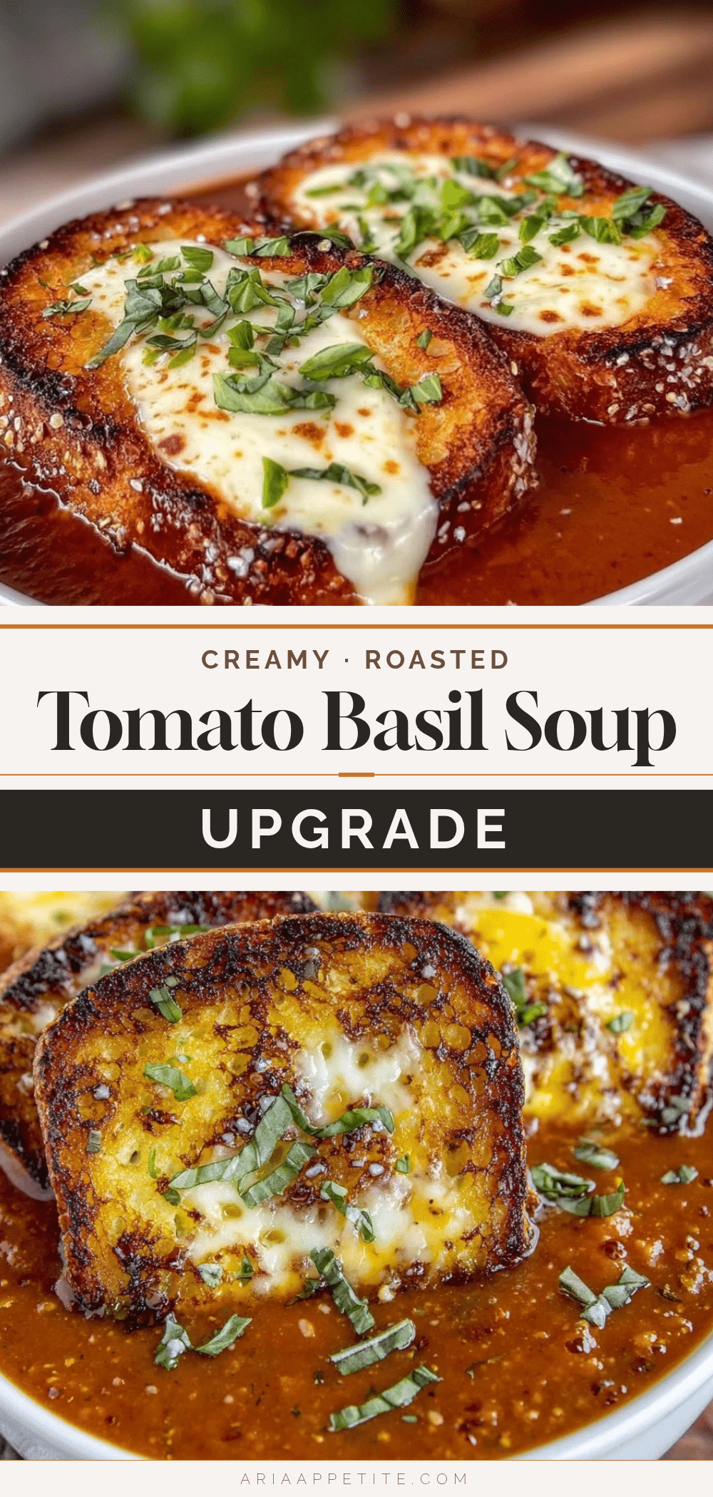 creamy roasted tomato basil soup recipe