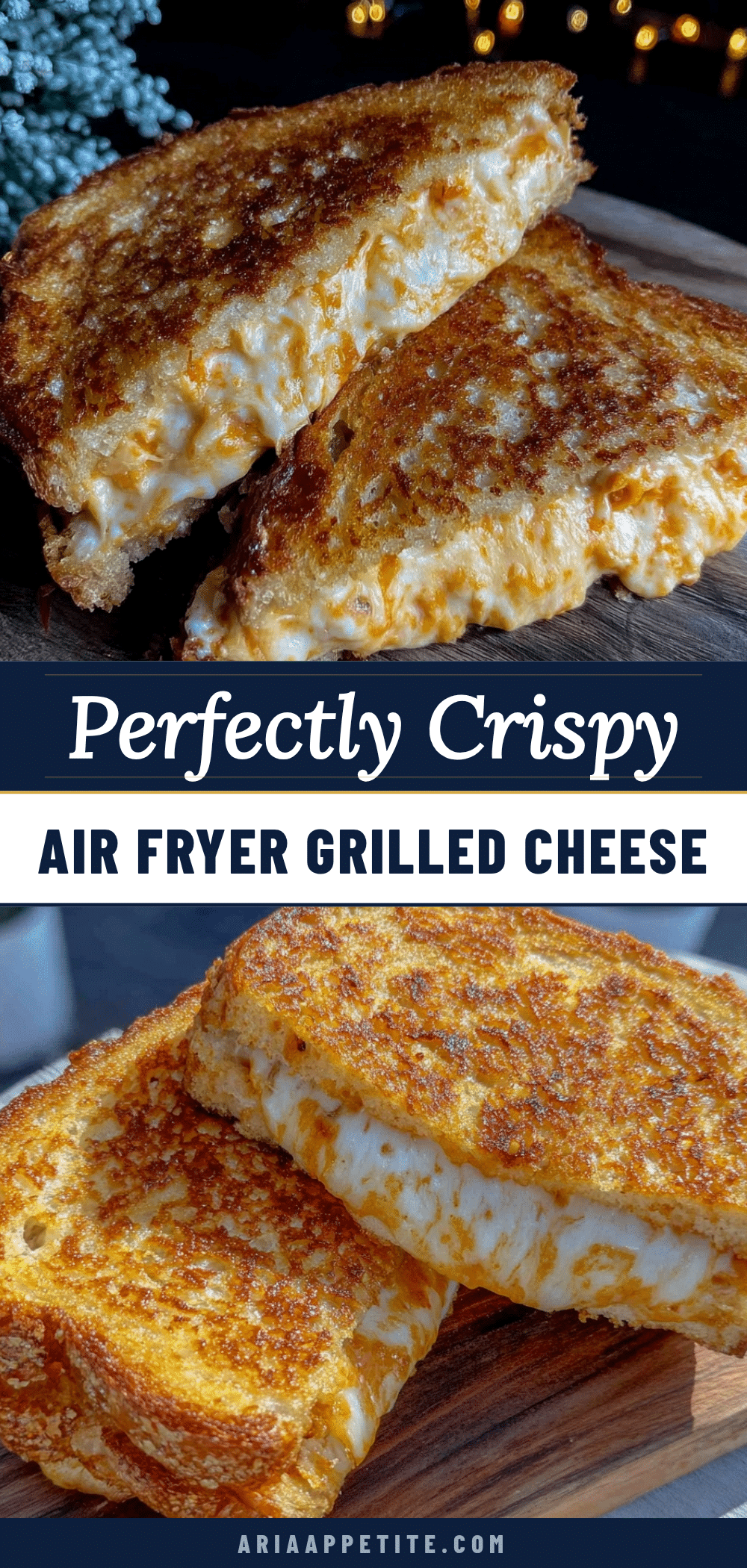 crispy air fryer grilled cheese sandwich without butter recipe
