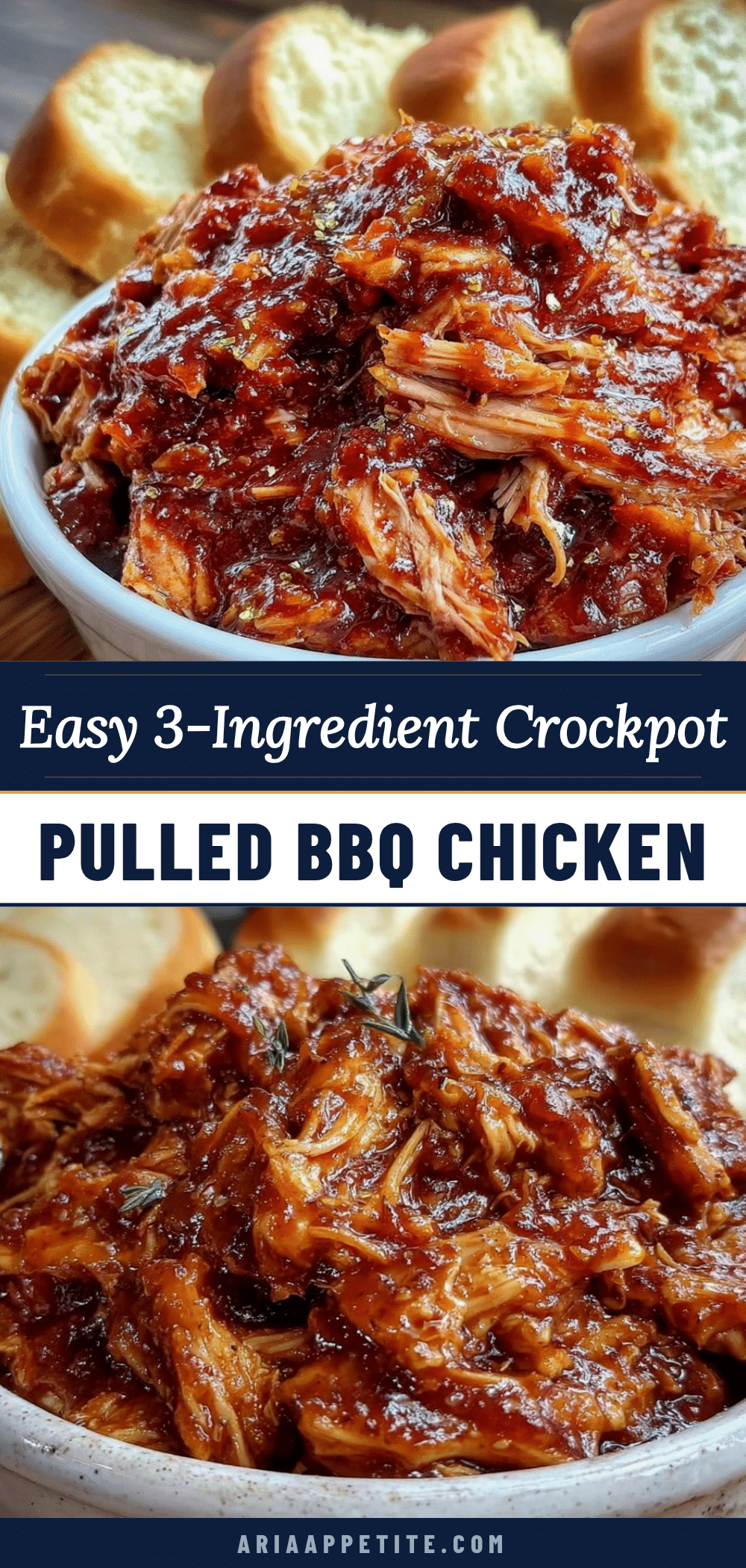 crockpot pulled chicken bbq recipe