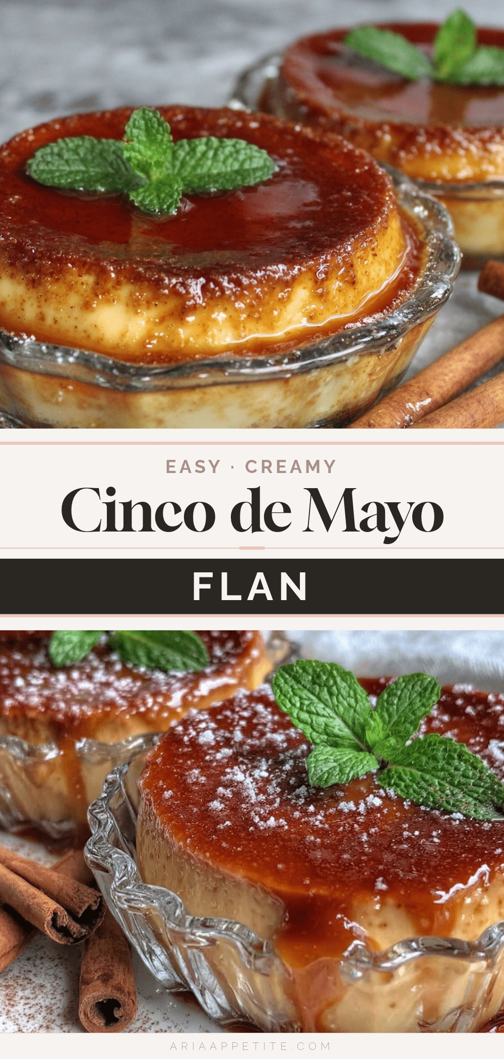 Easy Creamy Cinco de Mayo Flan recipe