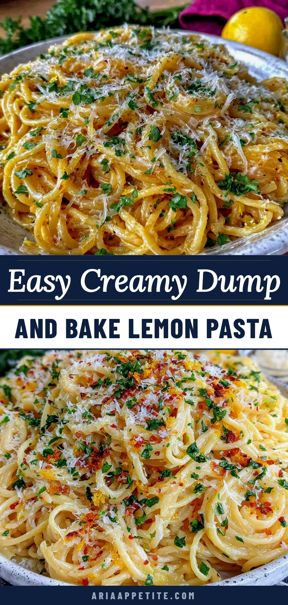 easy creamy lemon pasta recipe