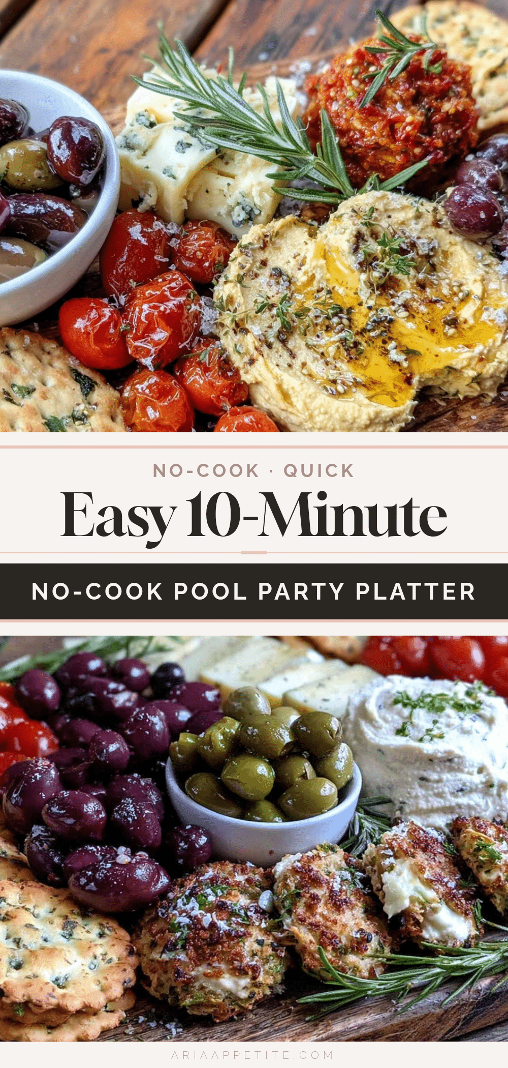 easy no cook snack platter recipe