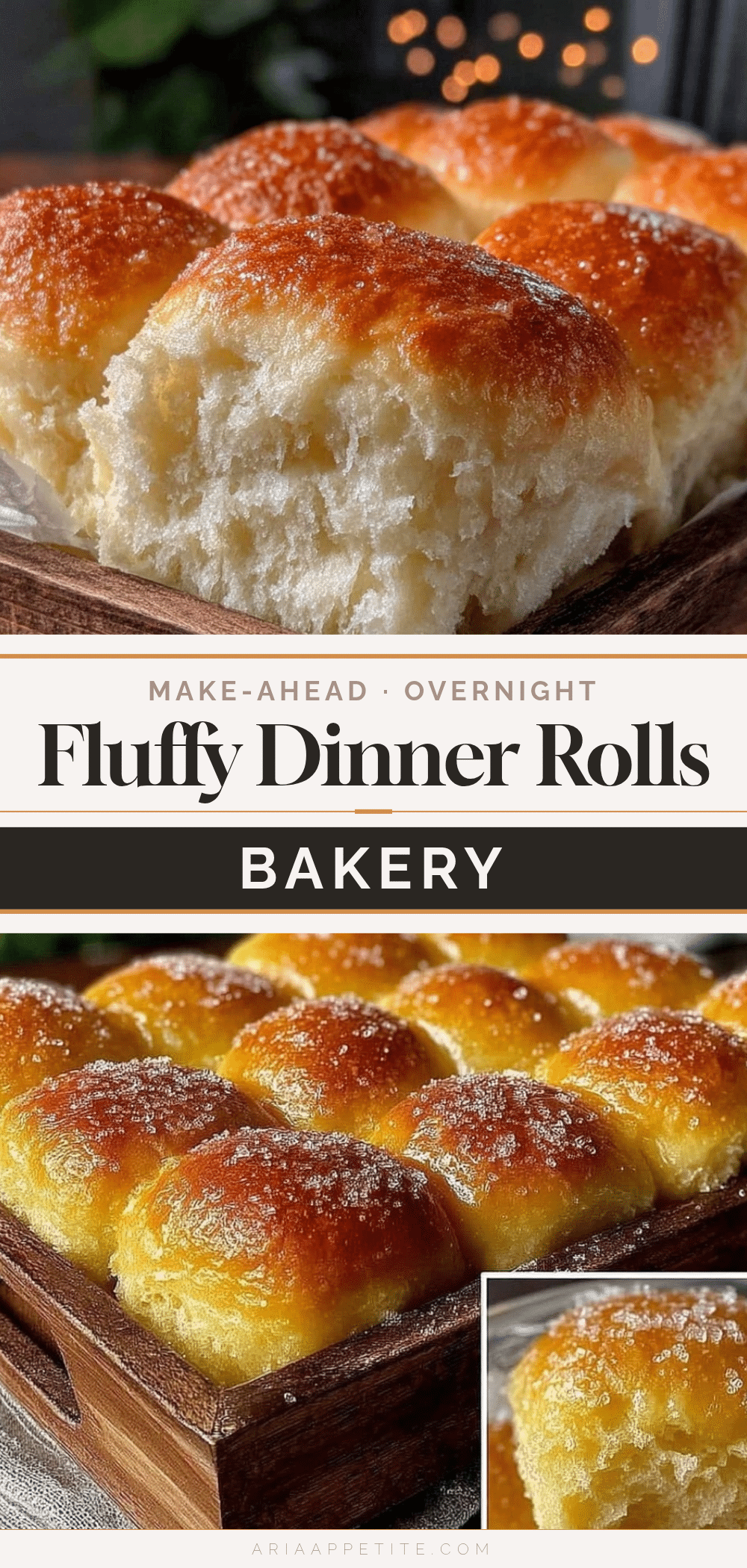 fluffy make-ahead dinner rolls recipe