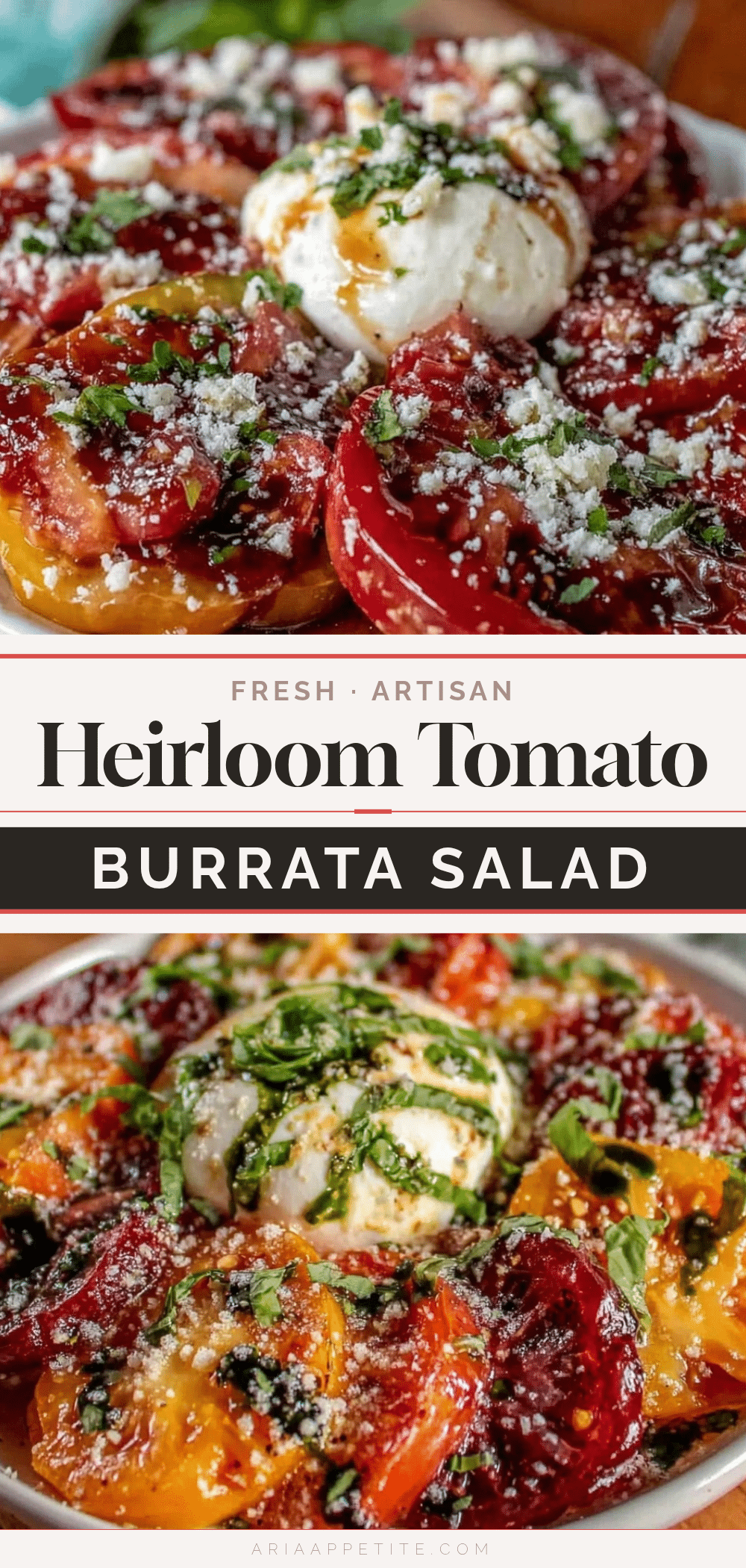 fresh heirloom tomato burrata salad recipe