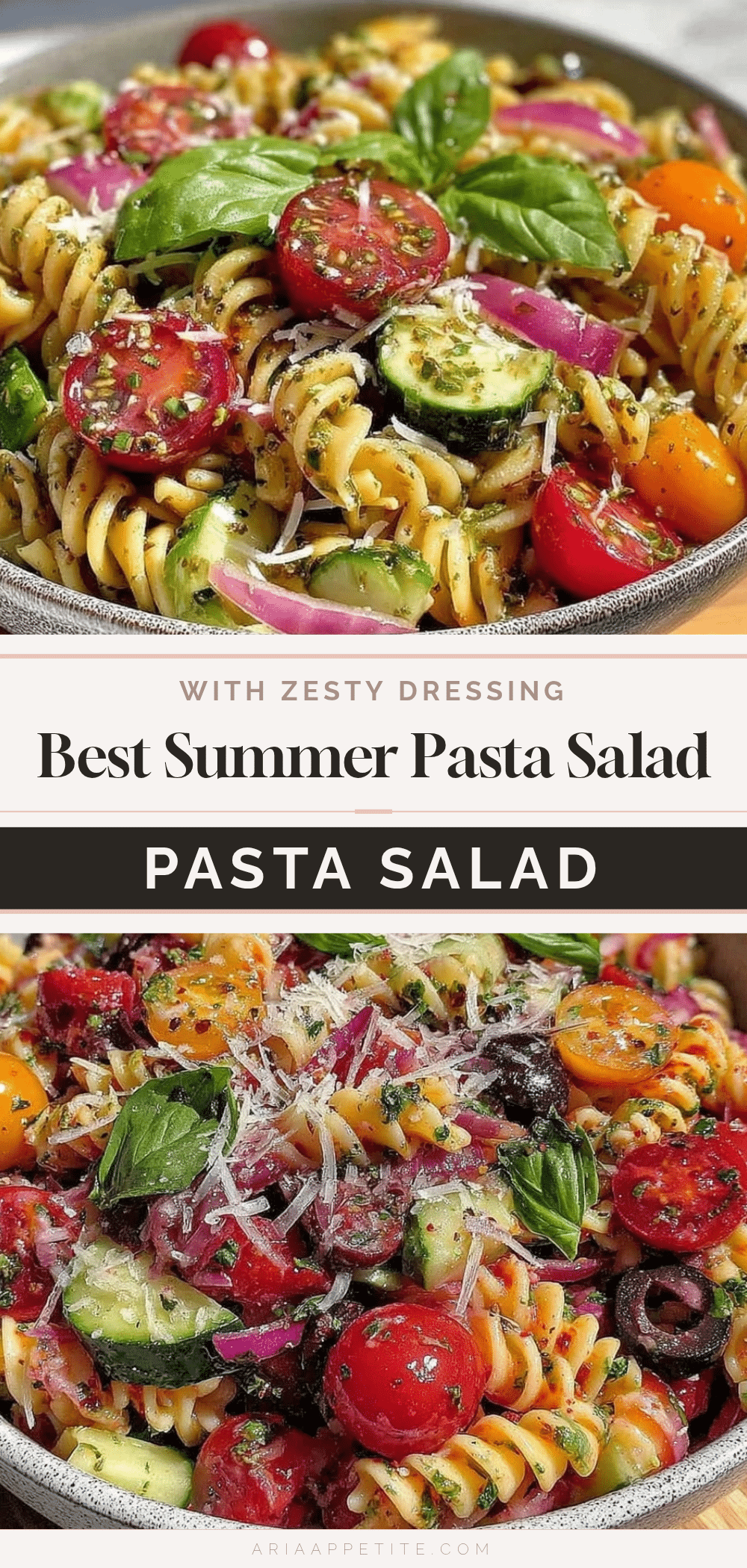 fresh summer pasta salad recipe