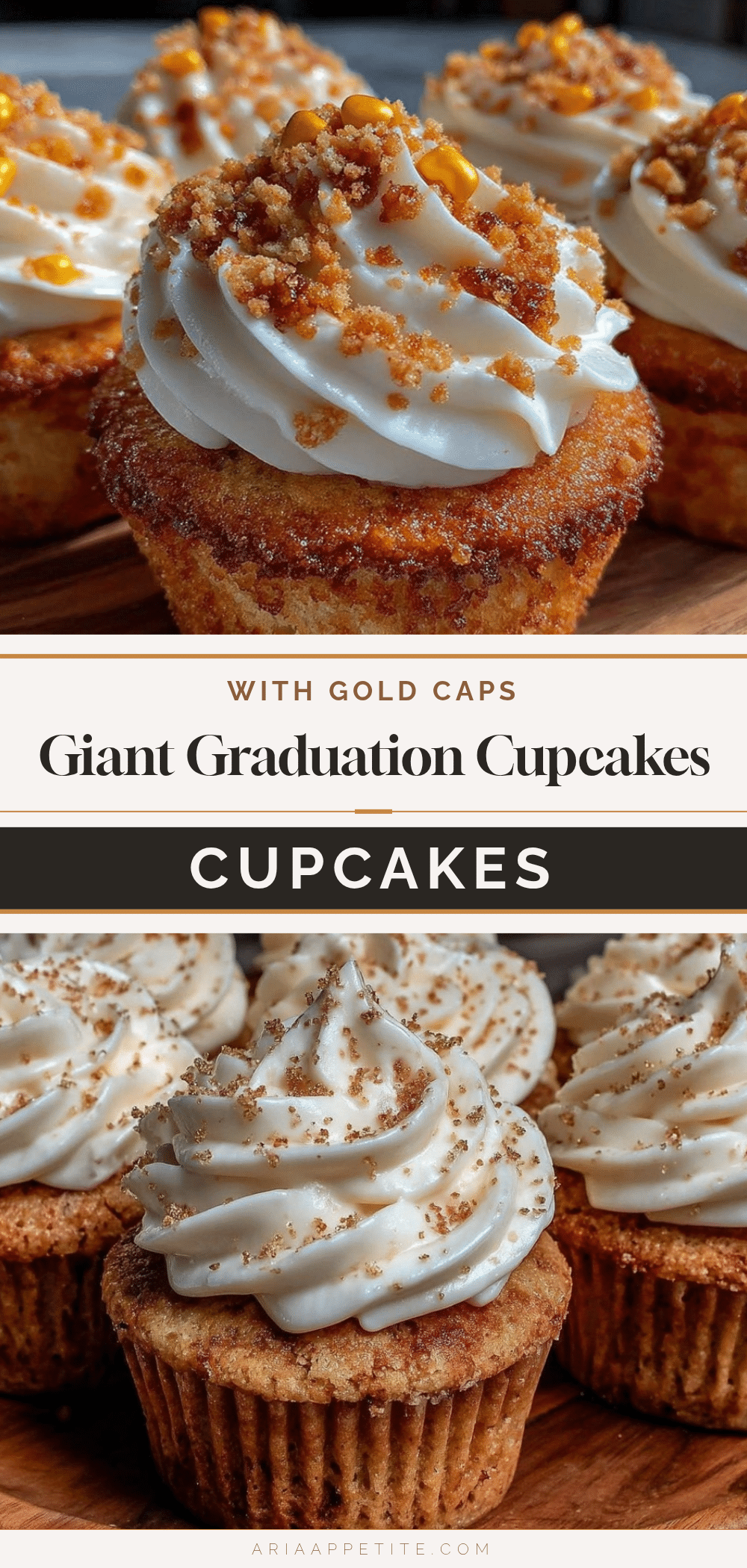 jumbo graduation cupcakes recipe