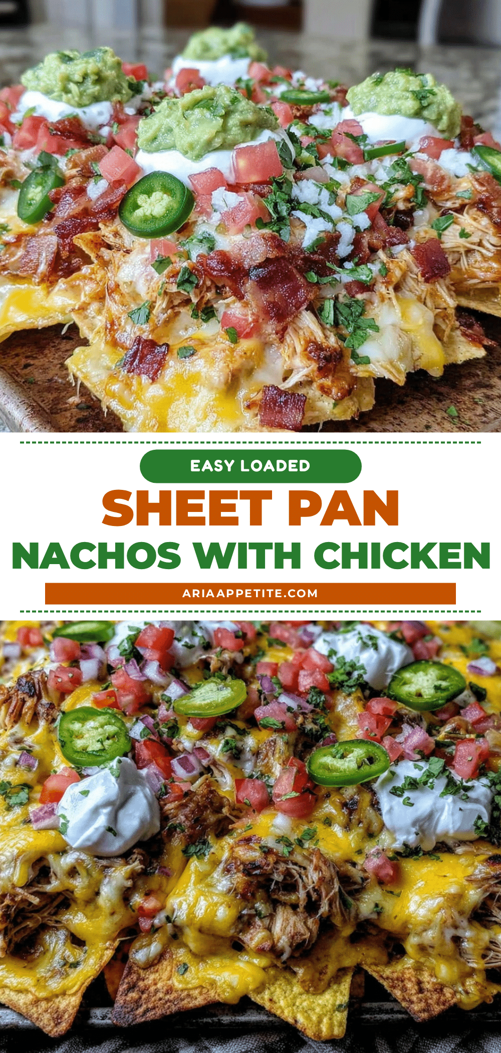 loaded sheet pan nachos with rotisserie chicken recipe