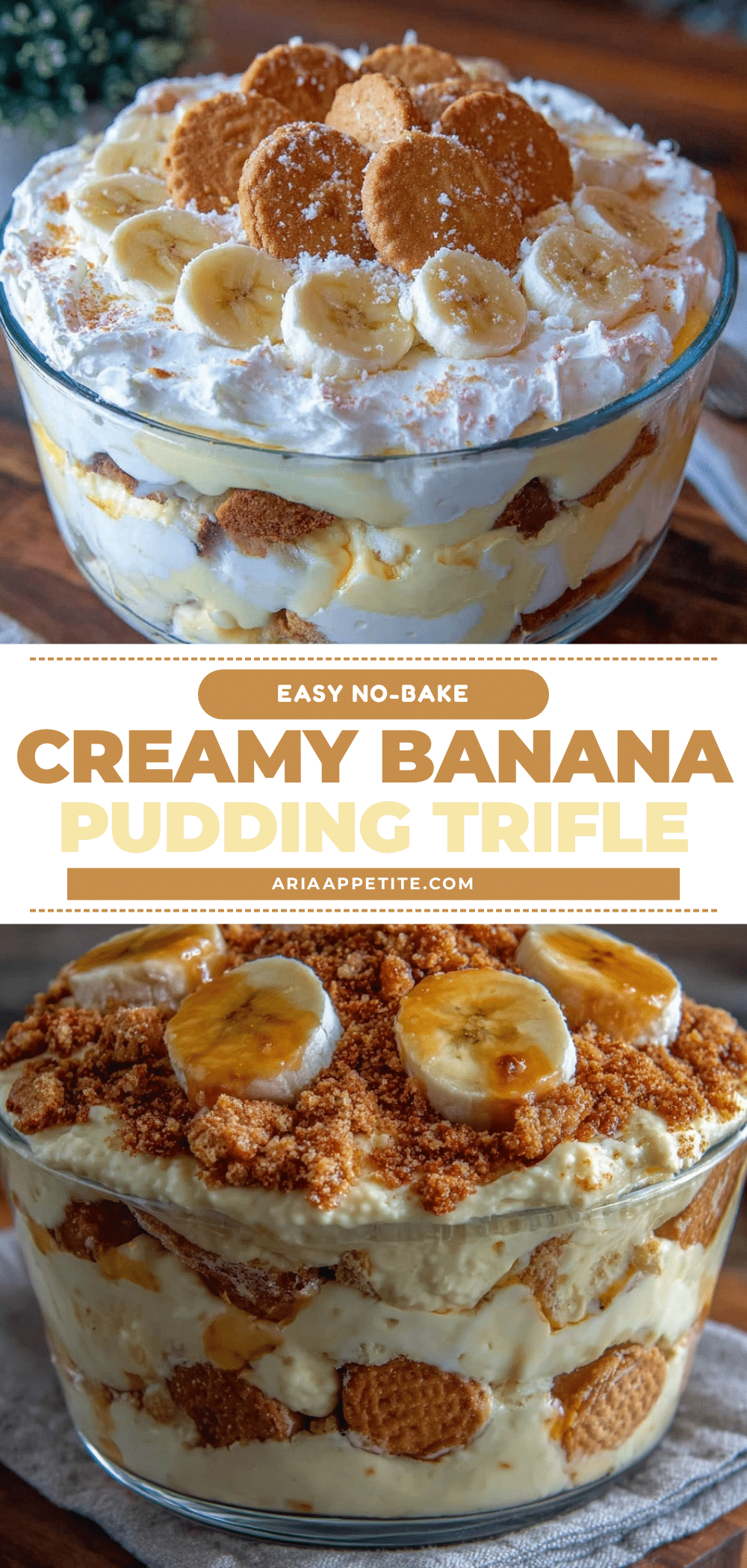 no bake banana pudding trifle recipe