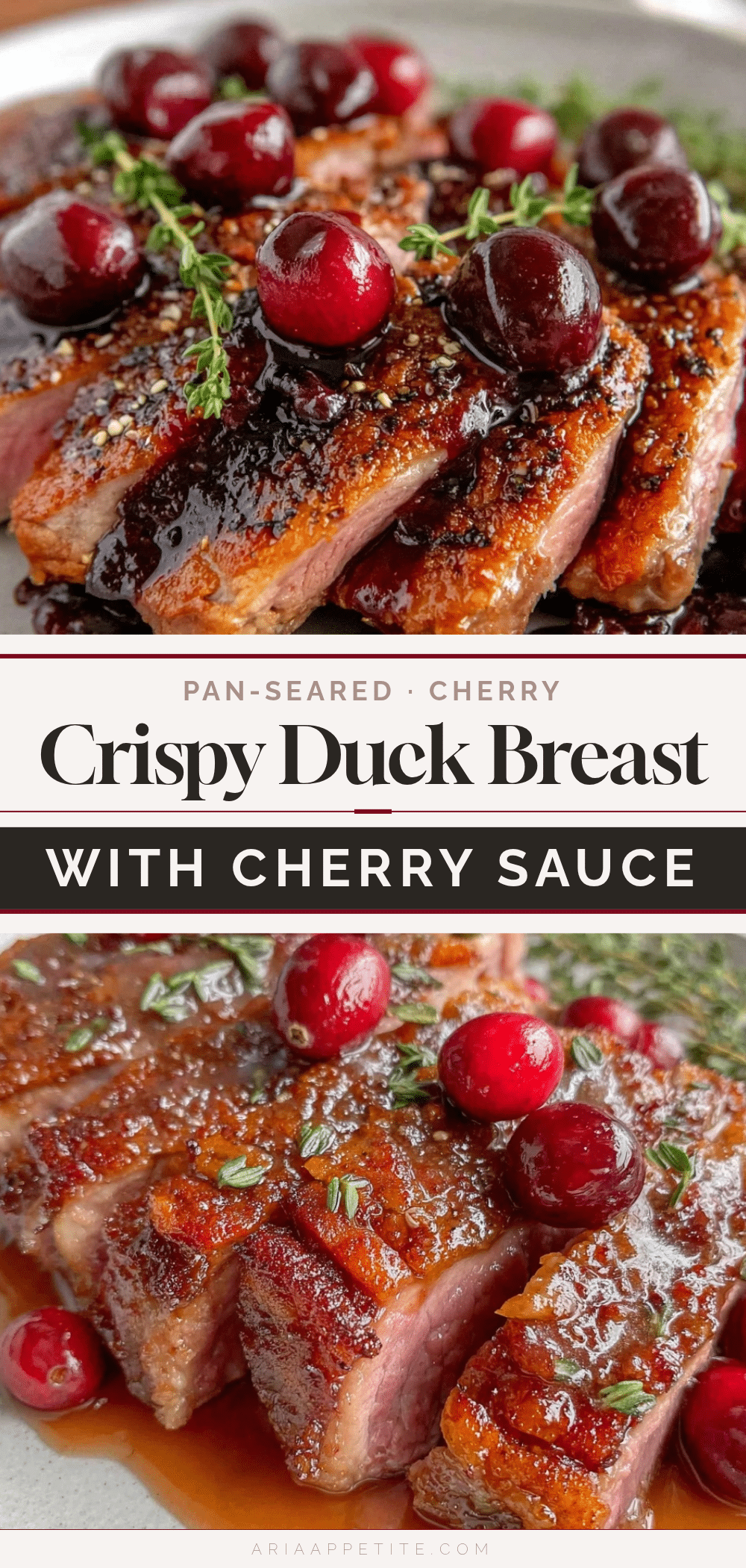 pan-seared duck breast recipe