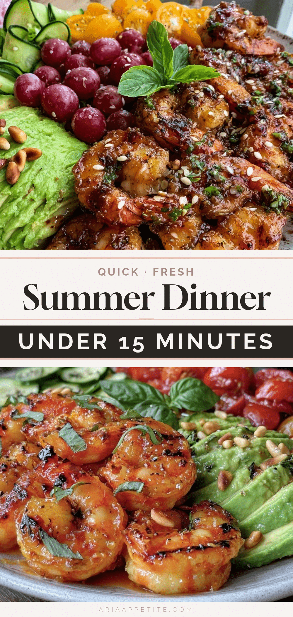 quick grilled shrimp and avocado salad recipe