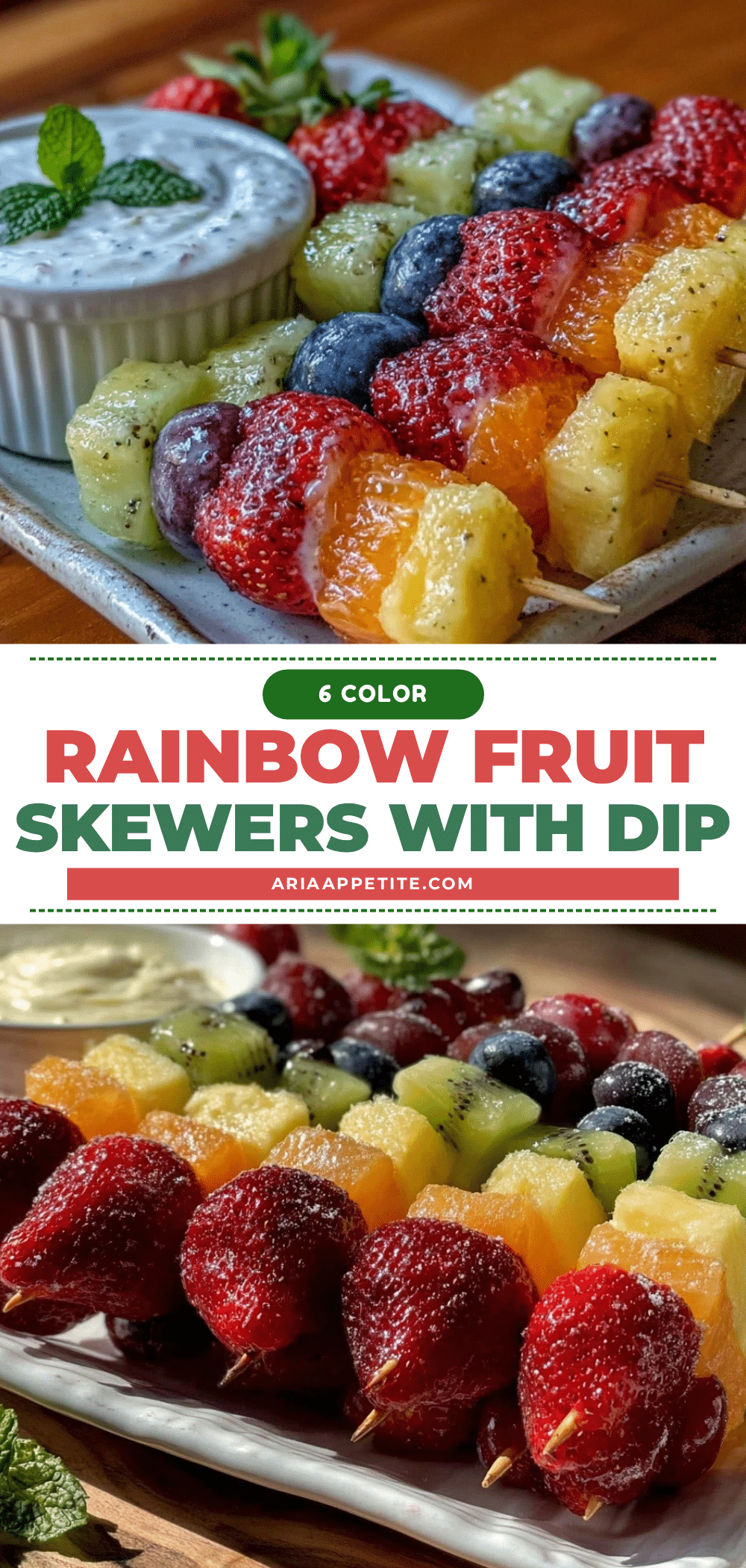 rainbow fruit skewers recipe