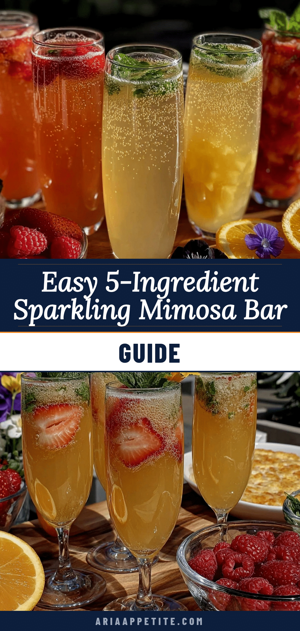 sparkling mimosa bar recipe