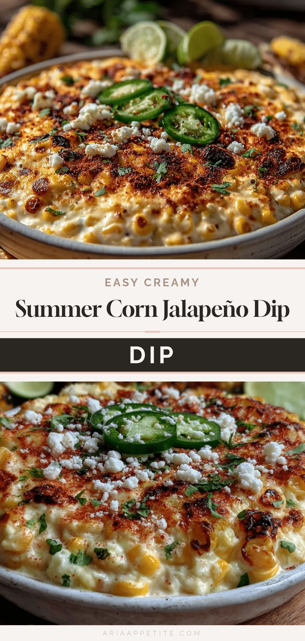 summer corn and roasted jalapeño dip recipe
