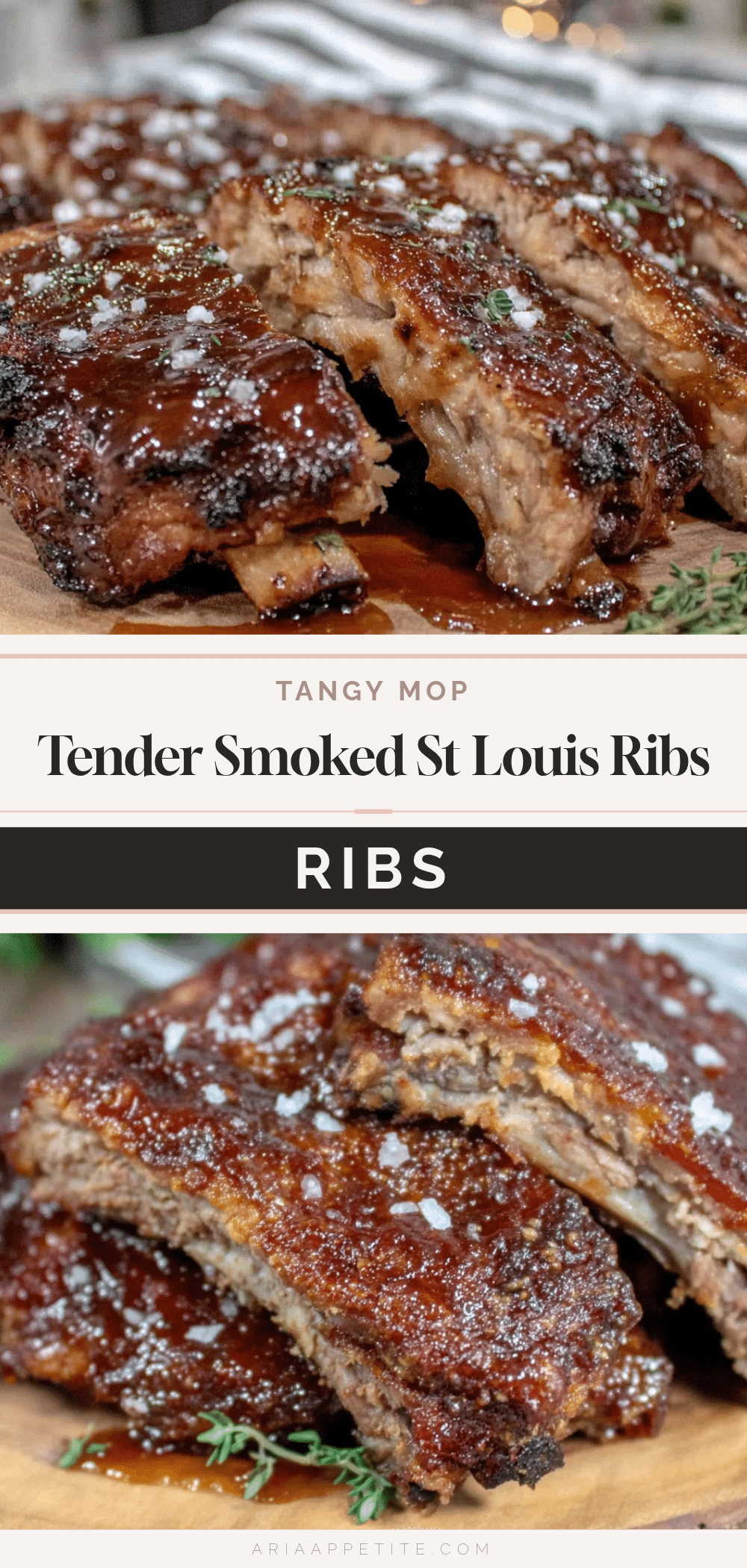 Tender Smoked St. Louis-Style Spare Ribs recipe