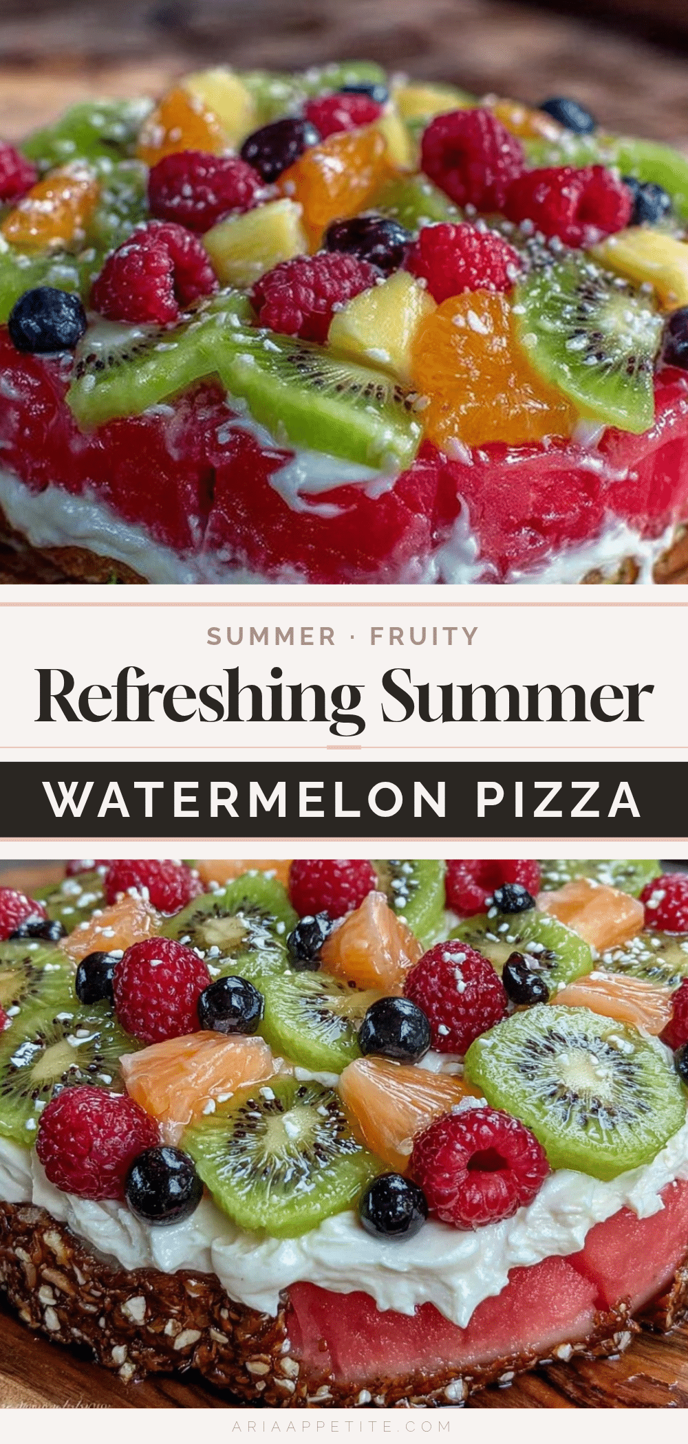 watermelon fruit pizza recipe
