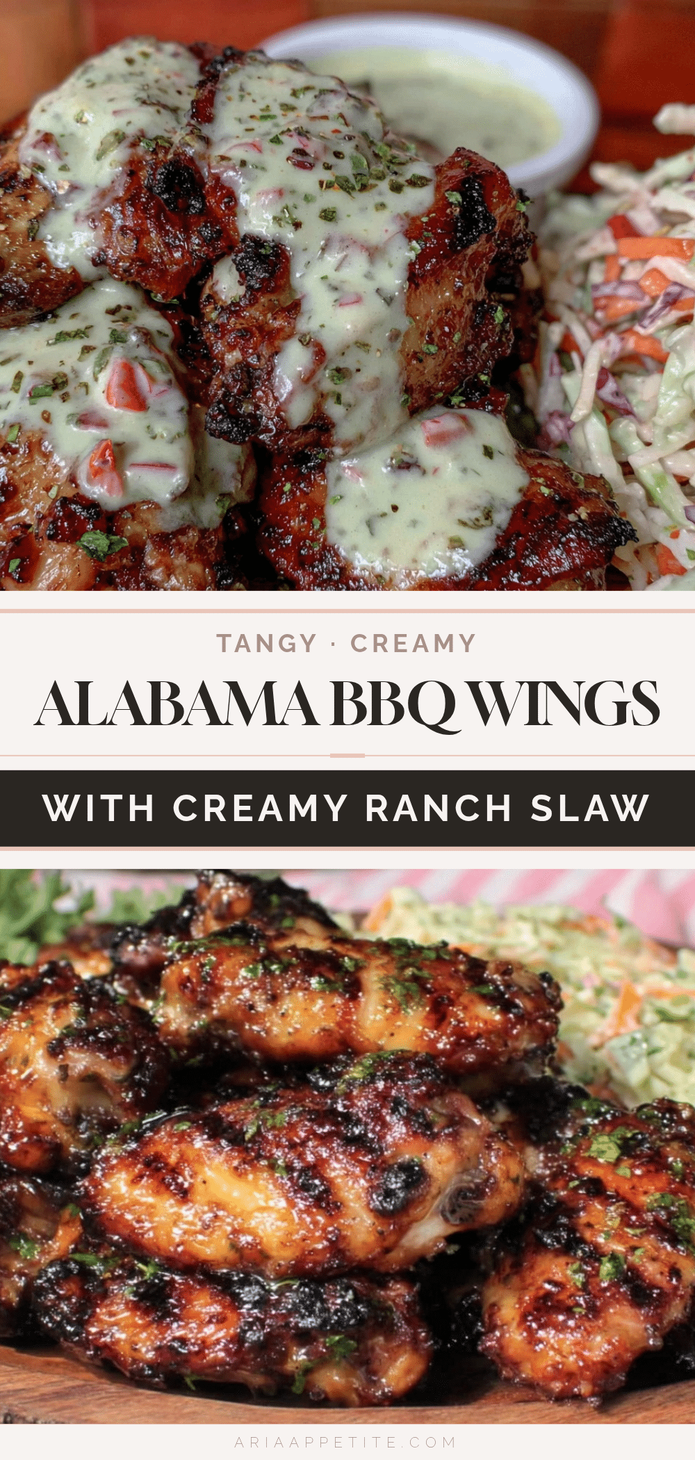 white alabama bbq sauce grilled chicken wings recipe