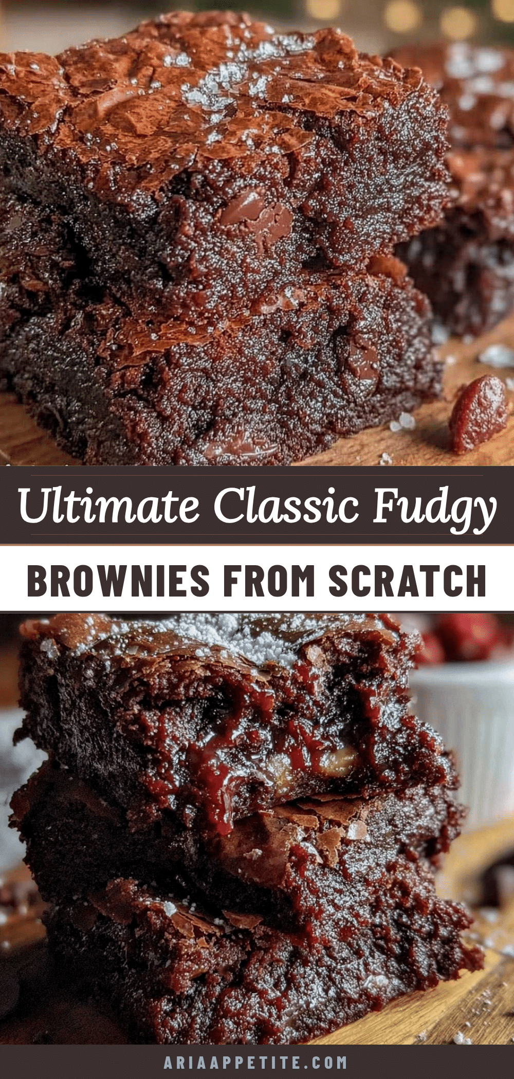 classic fudgy brownies recipe