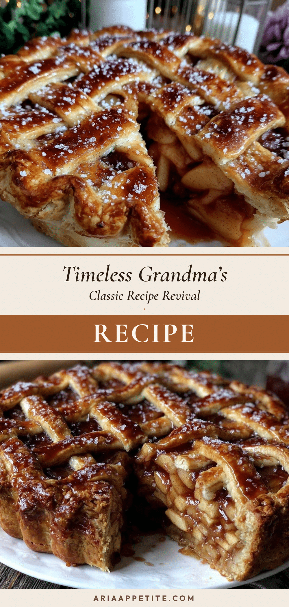 classic homemade apple cinnamon pie recipe