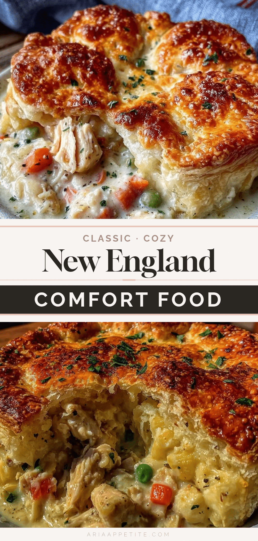Cozy New England Comfort Food Pot Pie recipe