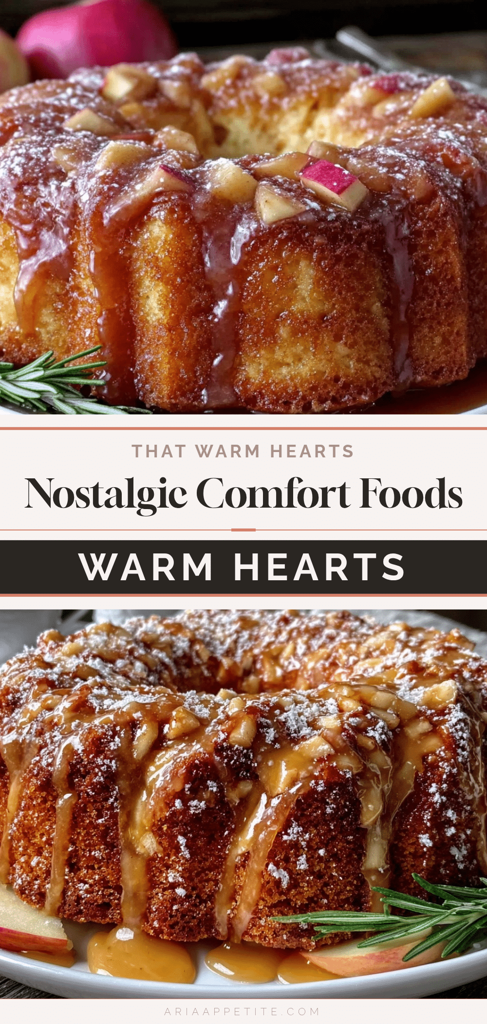 Cozy Rustic Apple Cinnamon Bundt Cake recipe