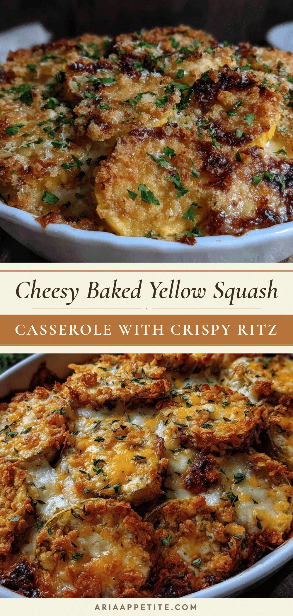 crispy cheesy baked yellow squash casserole recipe
