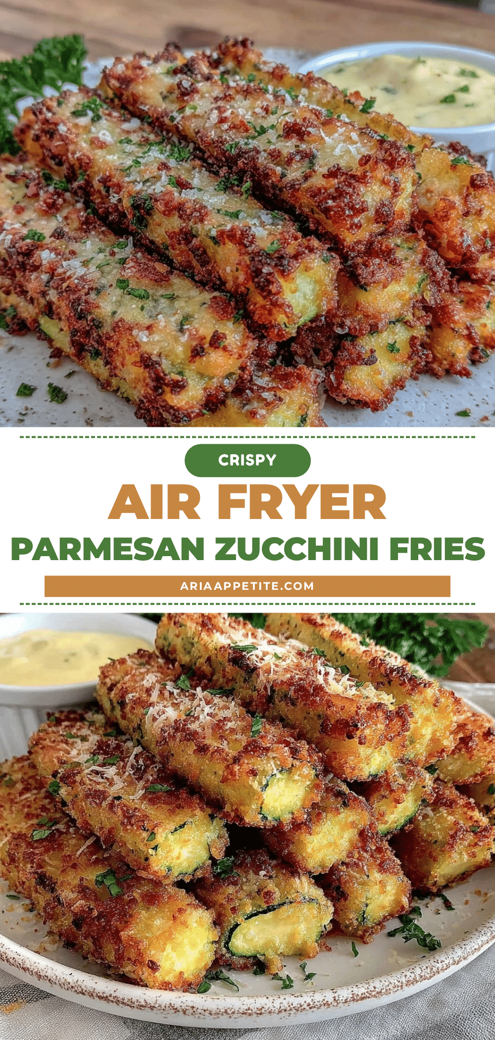 crispy Parmesan zucchini fries recipe