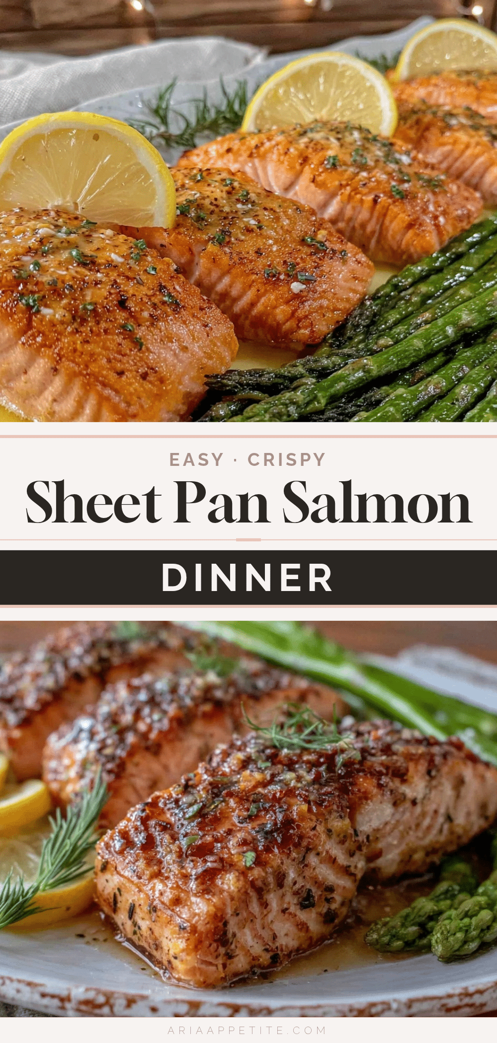 crispy sheet pan salmon recipe