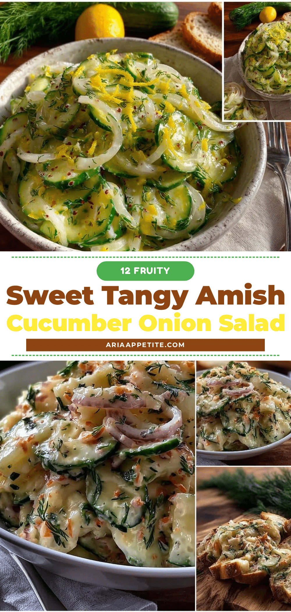 cucumber onion salad recipe
