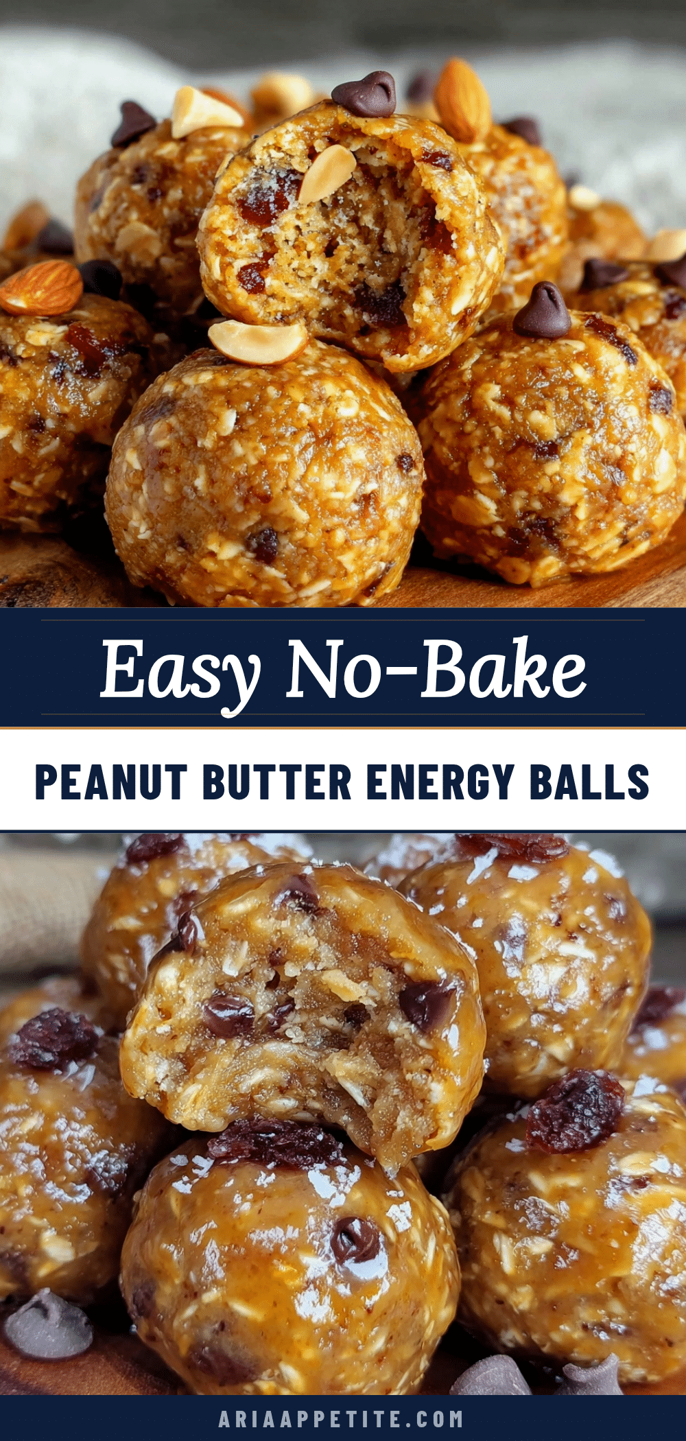 easy no-bake peanut butter energy balls recipe