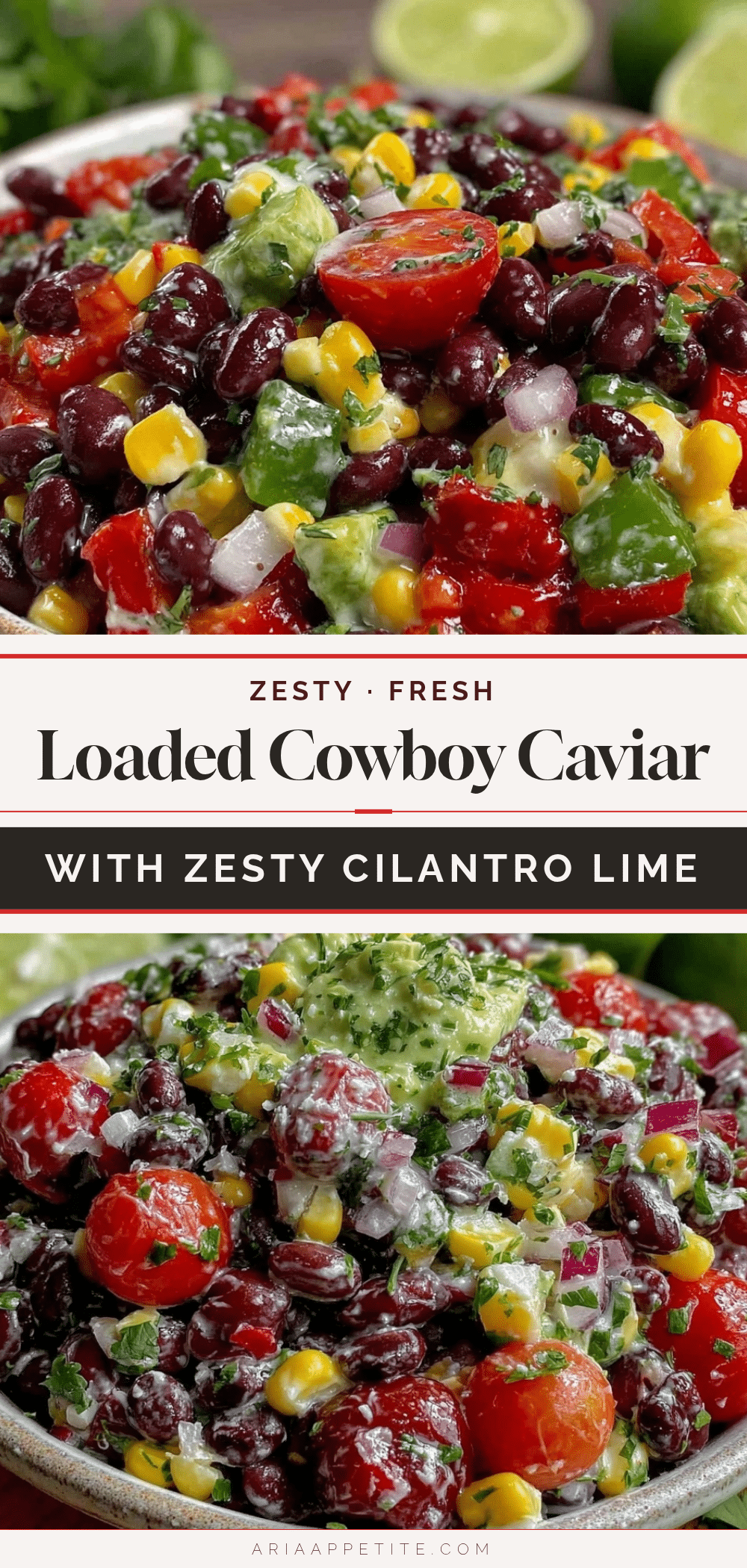 fresh loaded cowboy caviar recipe