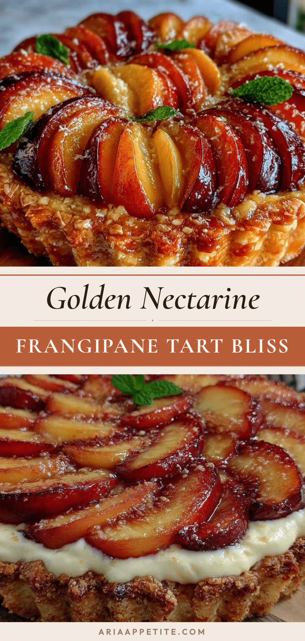 nectarine frangipane tart recipe