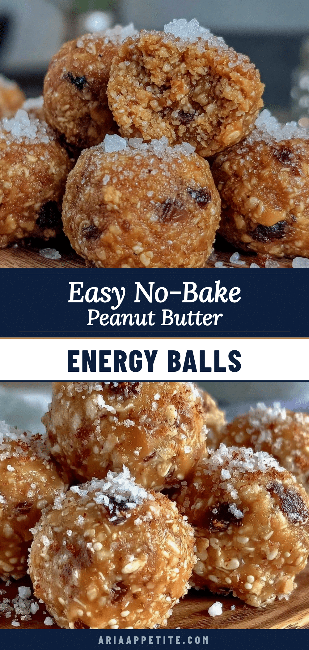 no-bake peanut butter energy balls recipe