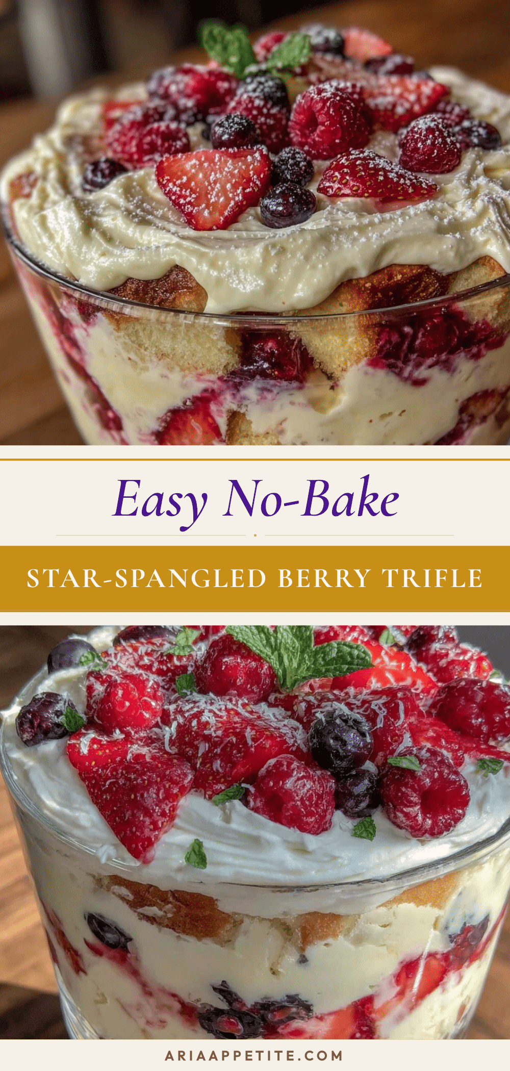 no bake star spangled berry trifle recipe