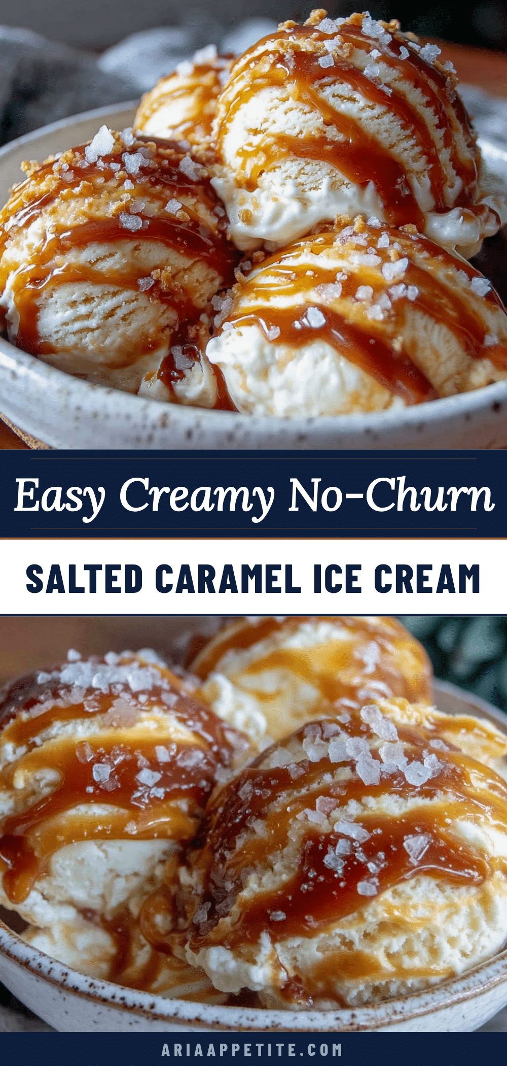 no-churn salted caramel ice cream recipe