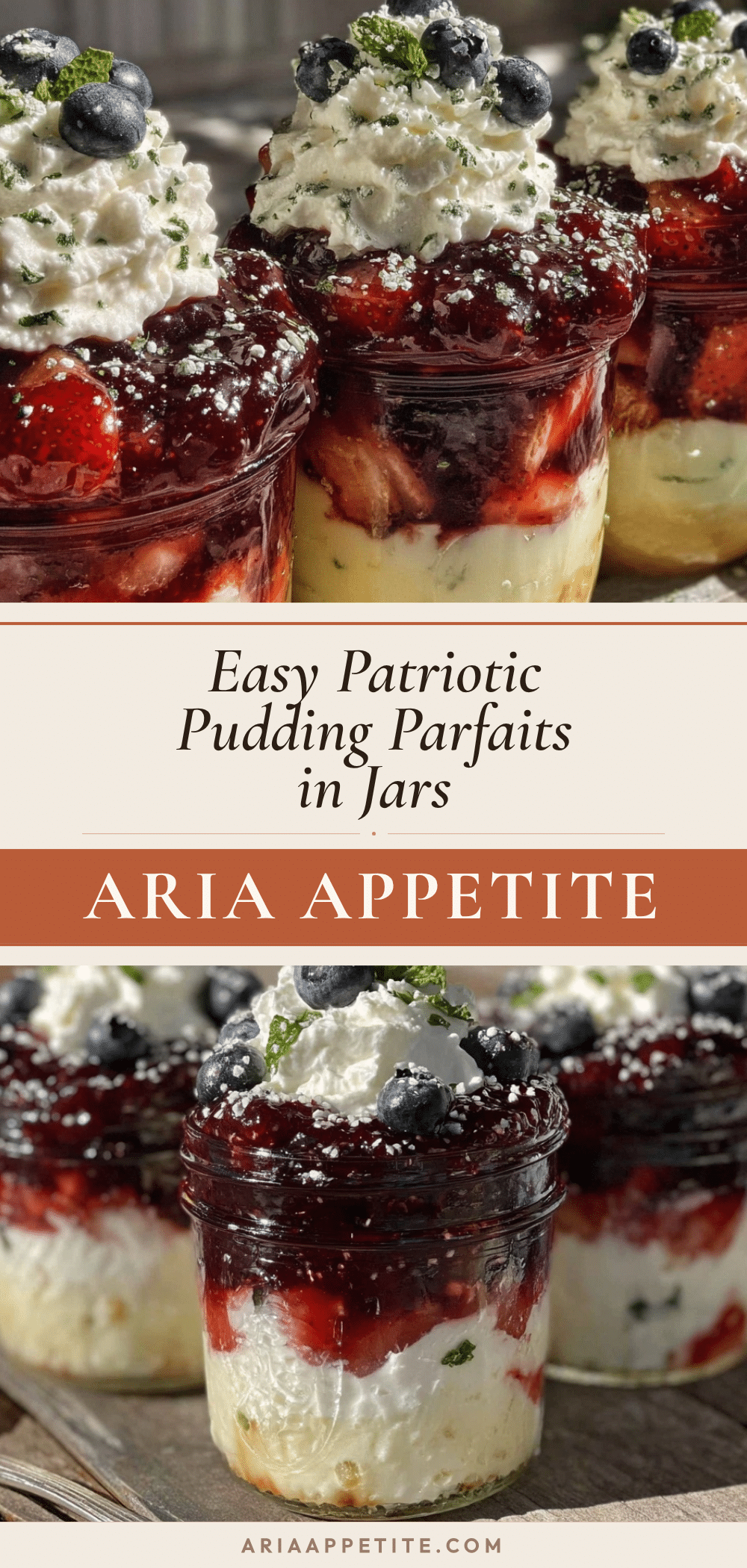 patriotic pudding parfaits recipe