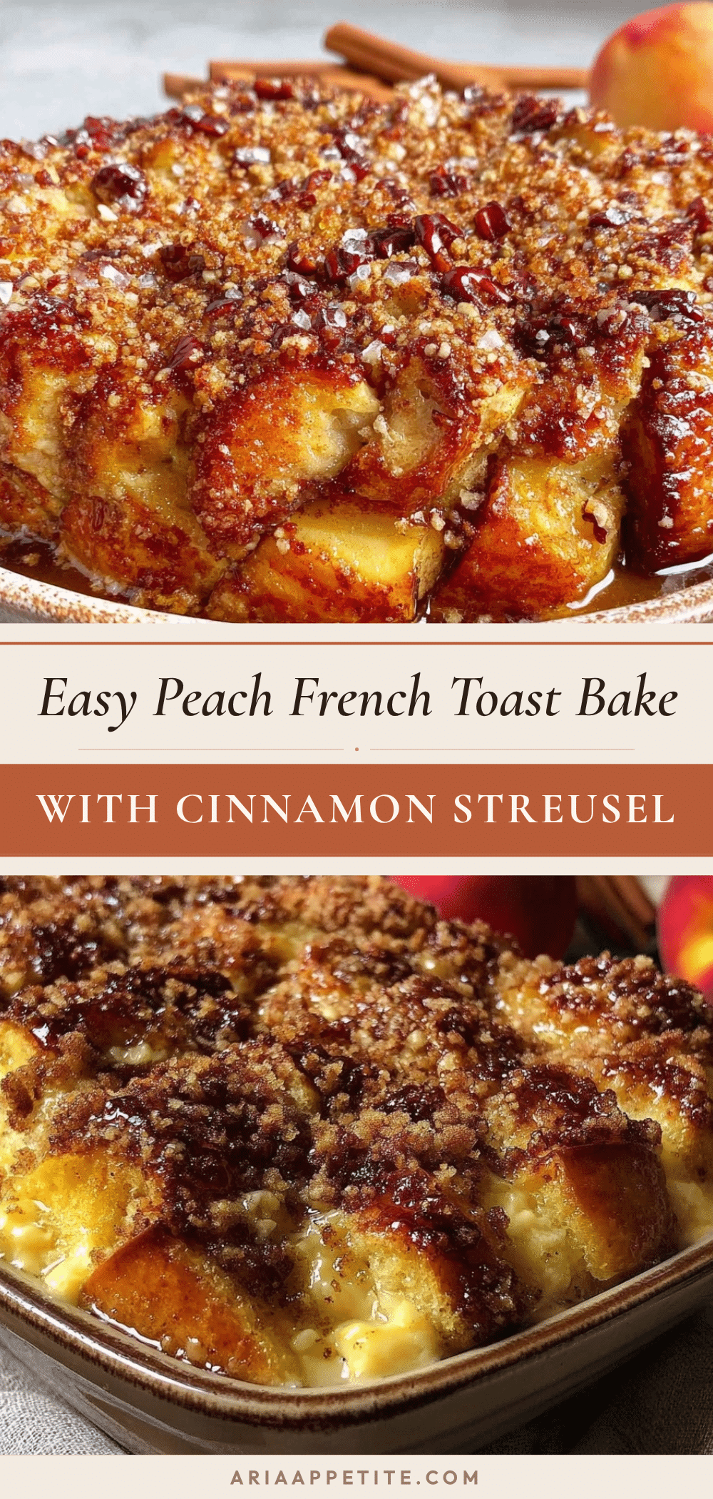 peach french toast bake recipe