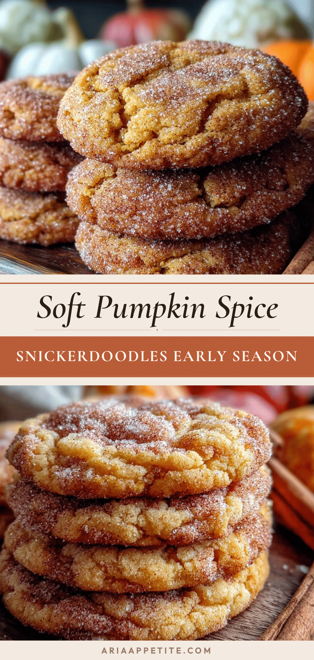 pumpkin spice snickerdoodles recipe