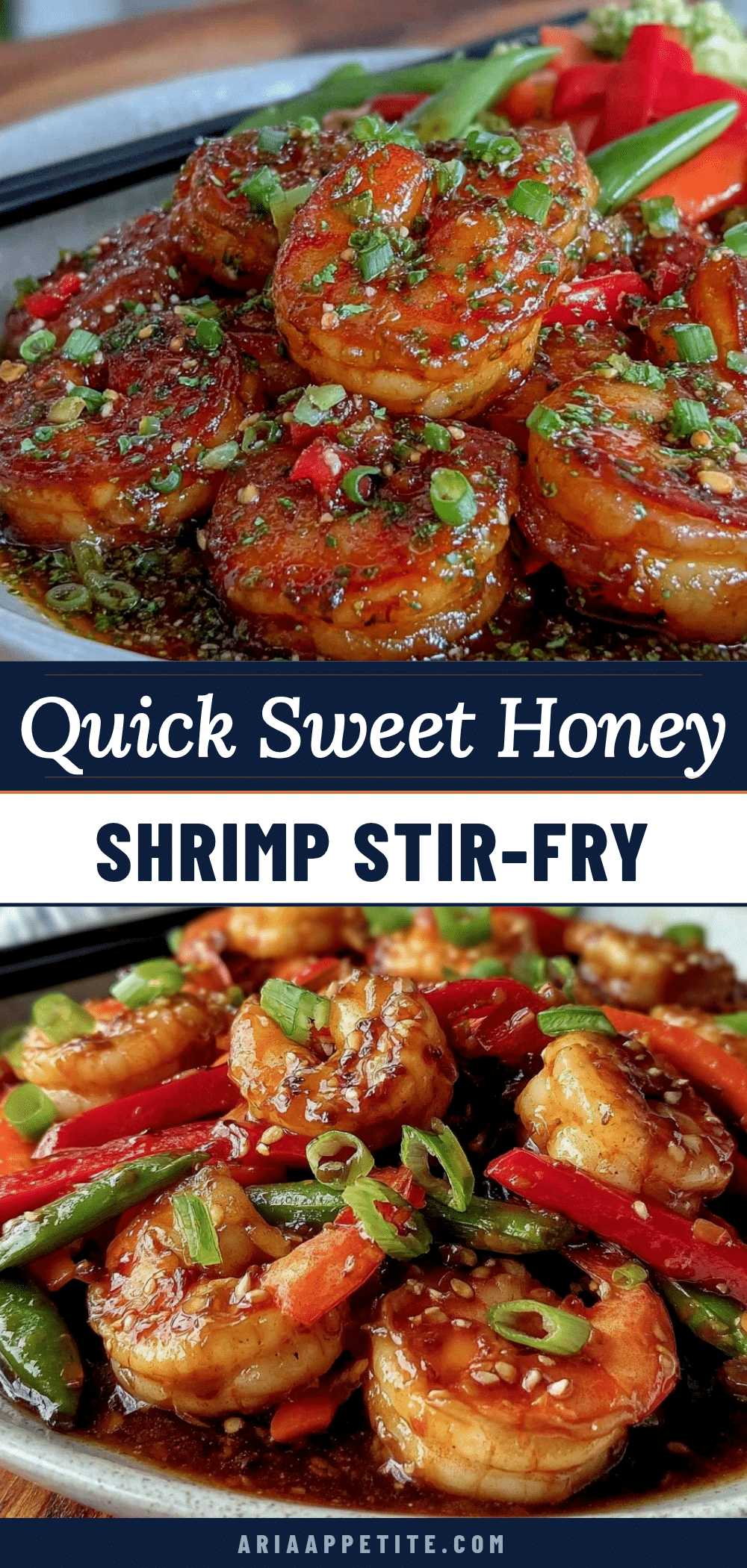quick honey garlic shrimp stir-fry recipe