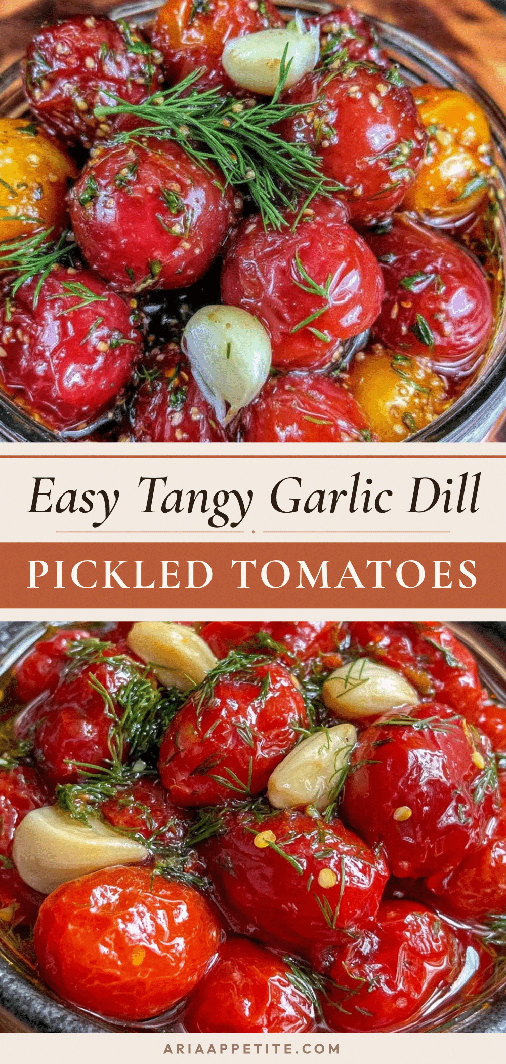 quick pickled cherry tomatoes recipe