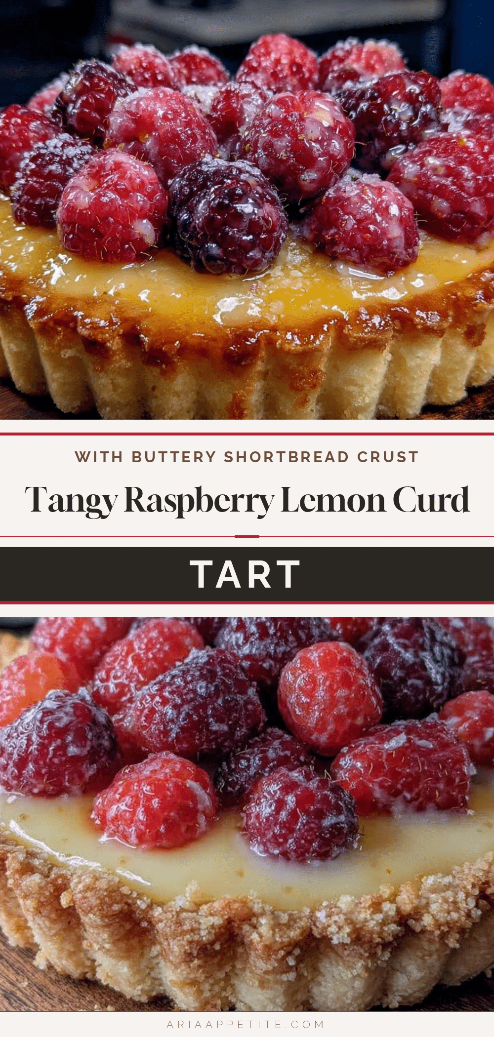 raspberry lemon curd tart recipe