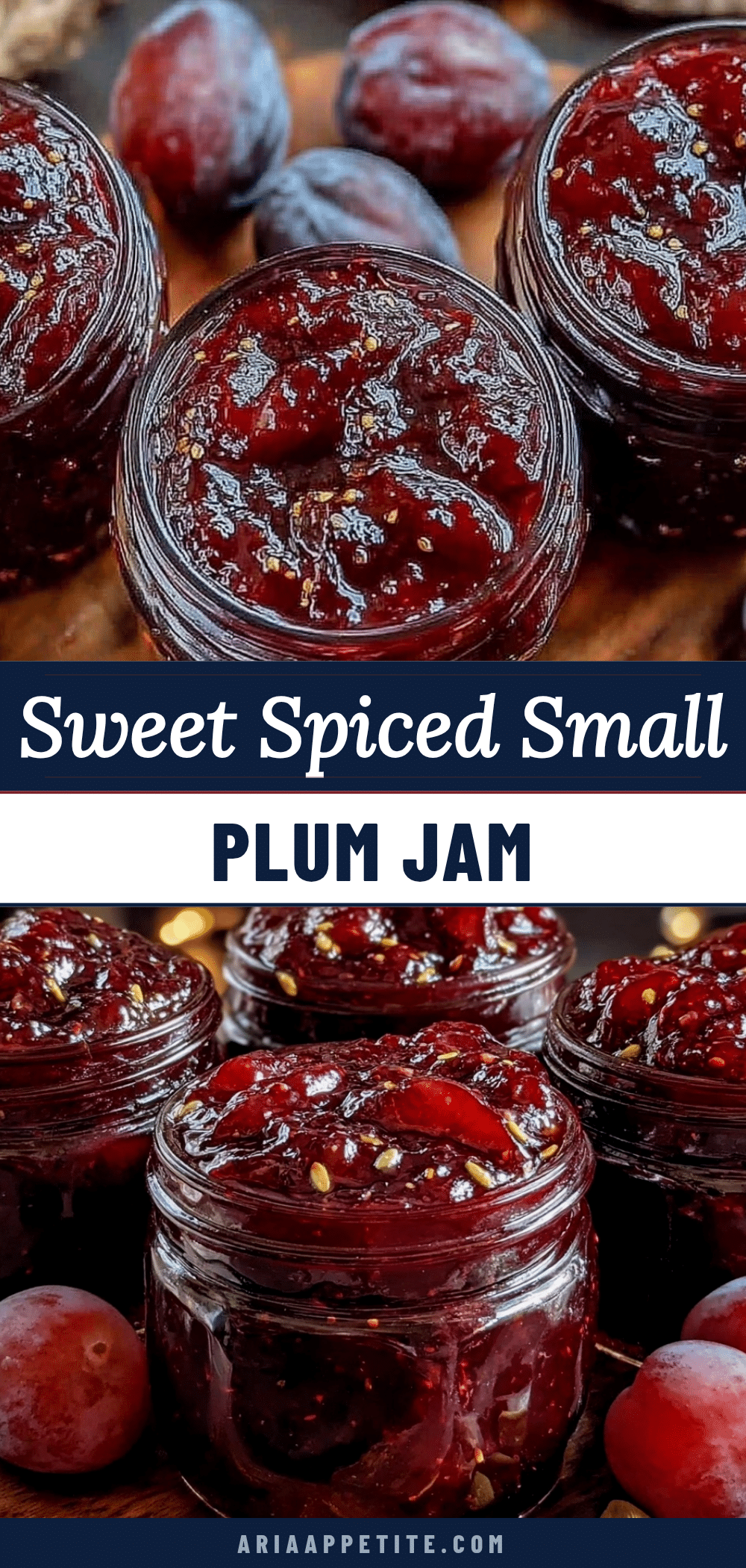small batch plum jam recipe