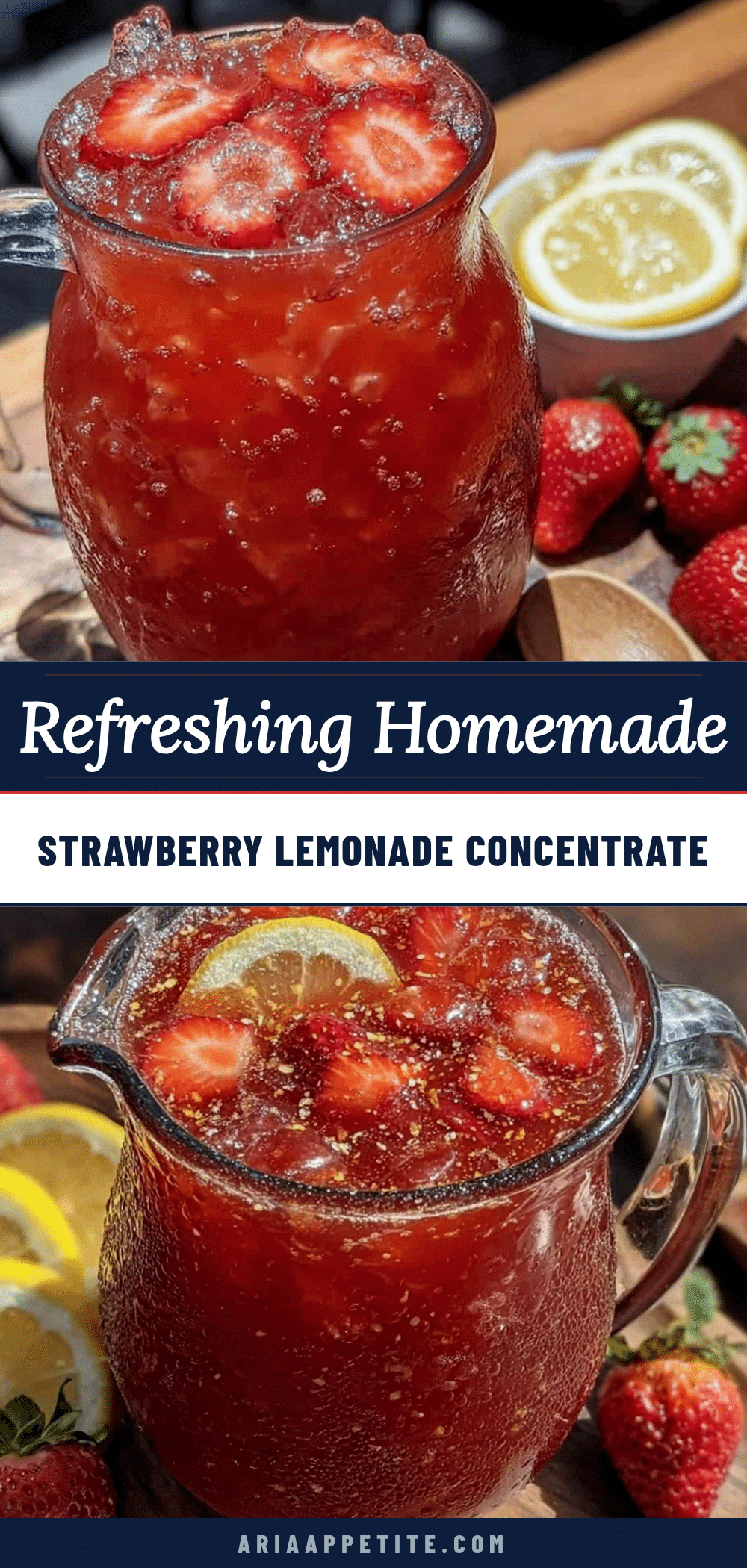 strawberry lemonade concentrate recipe