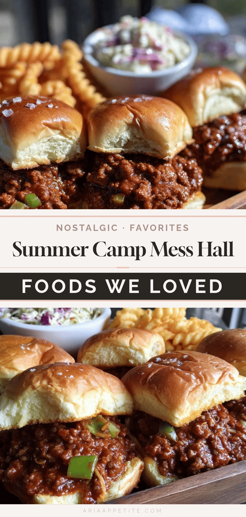 summer camp sloppy joes recipe