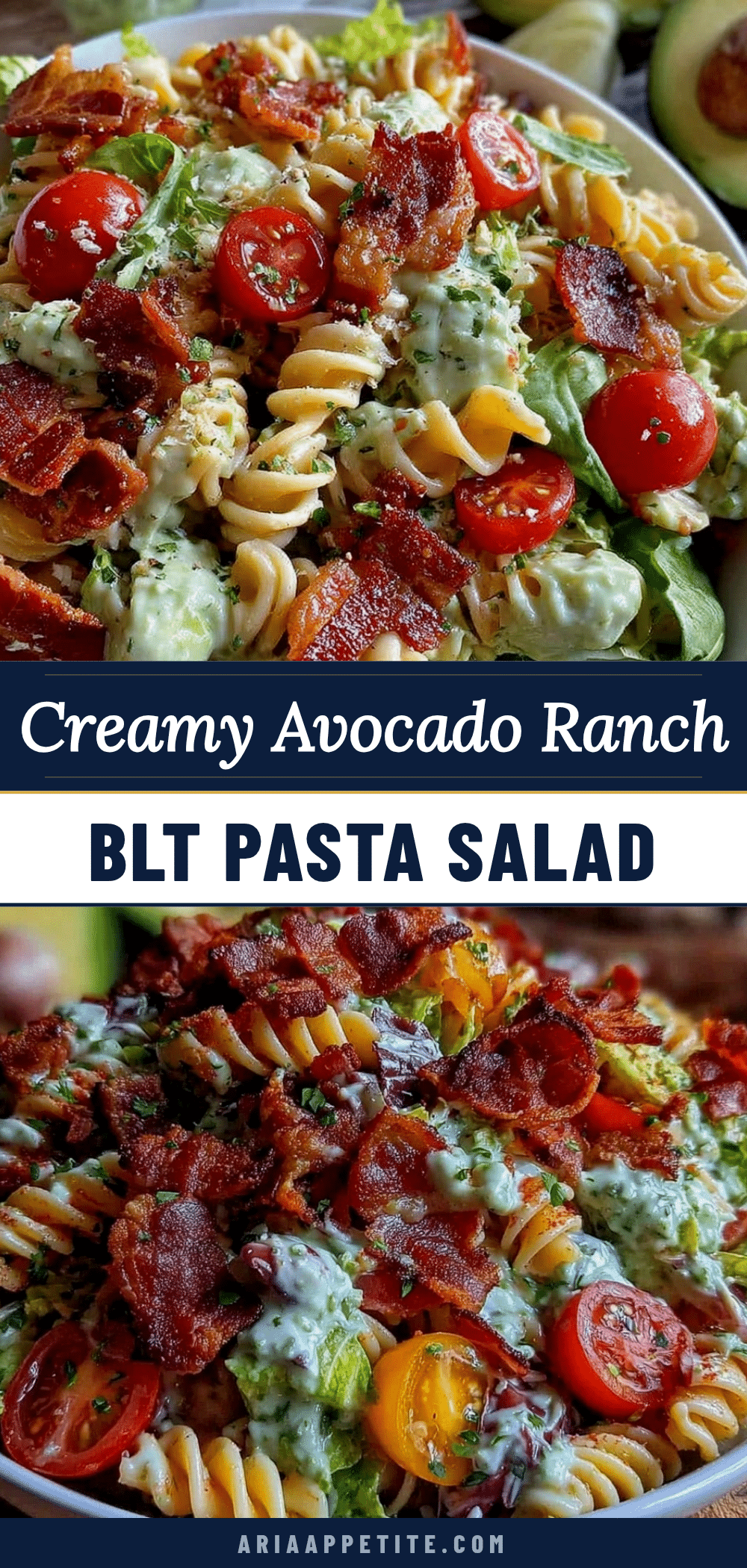 creamy blt pasta salad recipe
