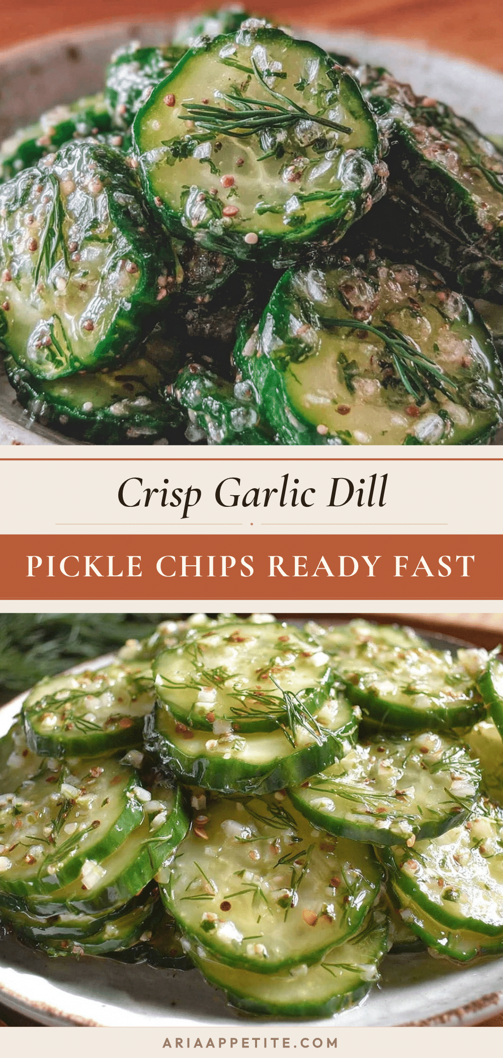 crisp garlic dill refrigerator pickle chips recipe