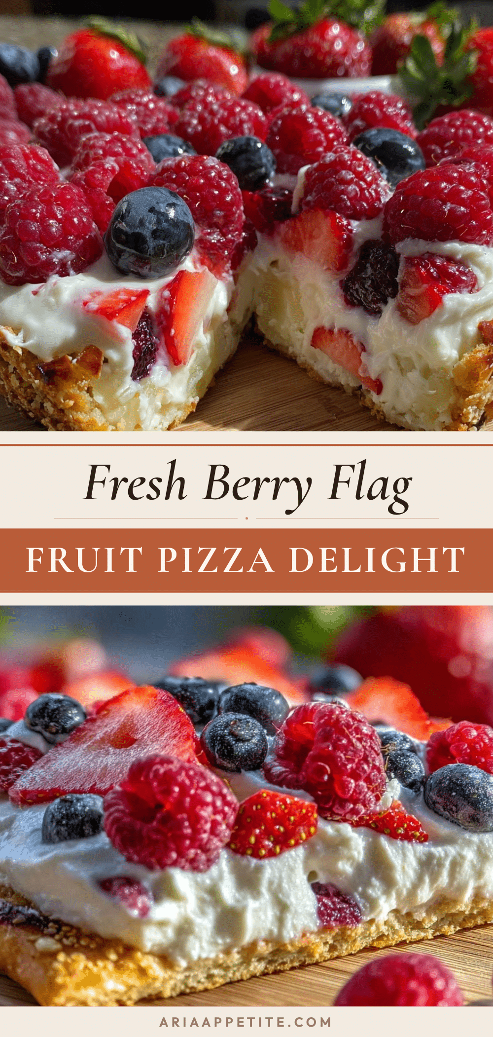 fresh flag fruit pizza recipe