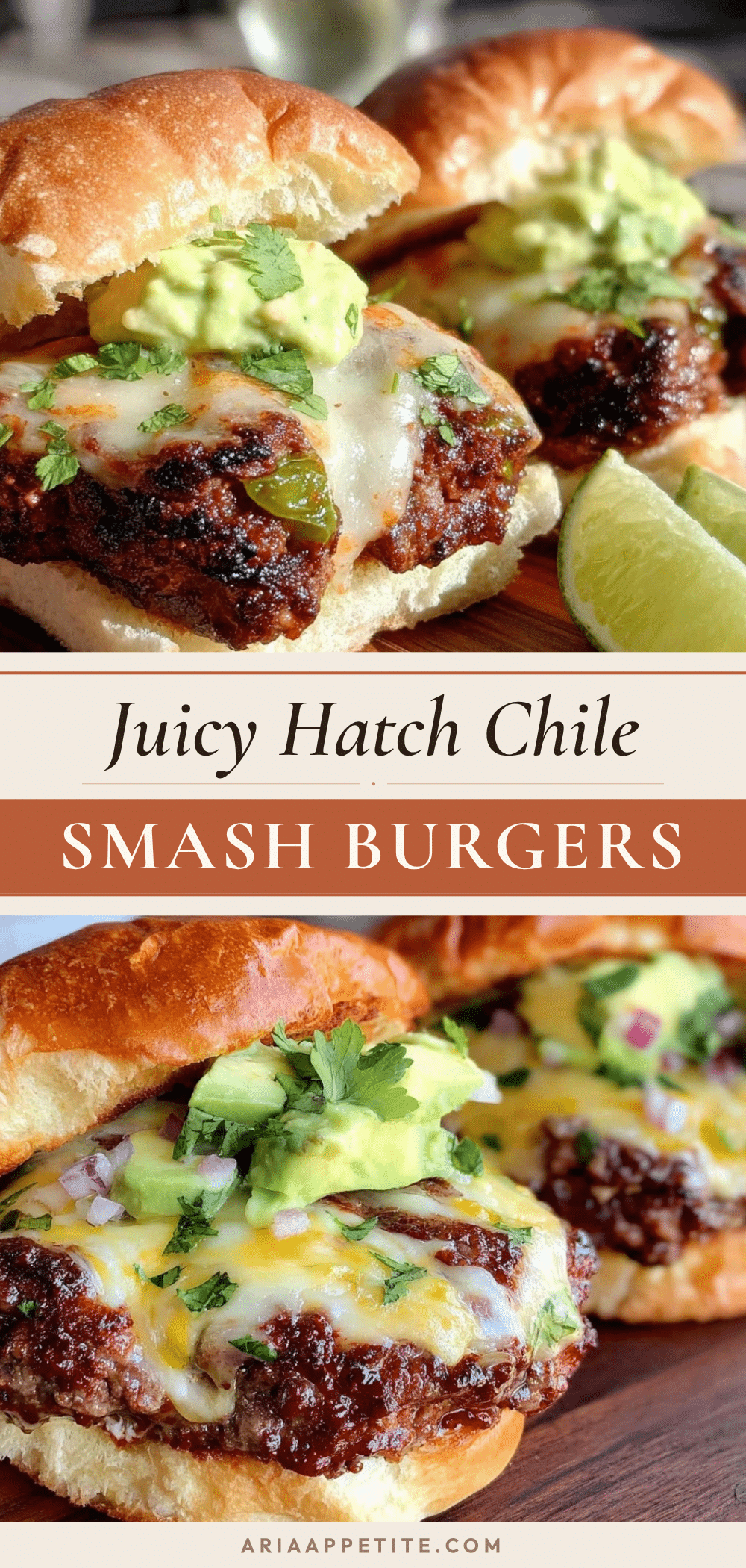 Hatch chile smash burgers recipe