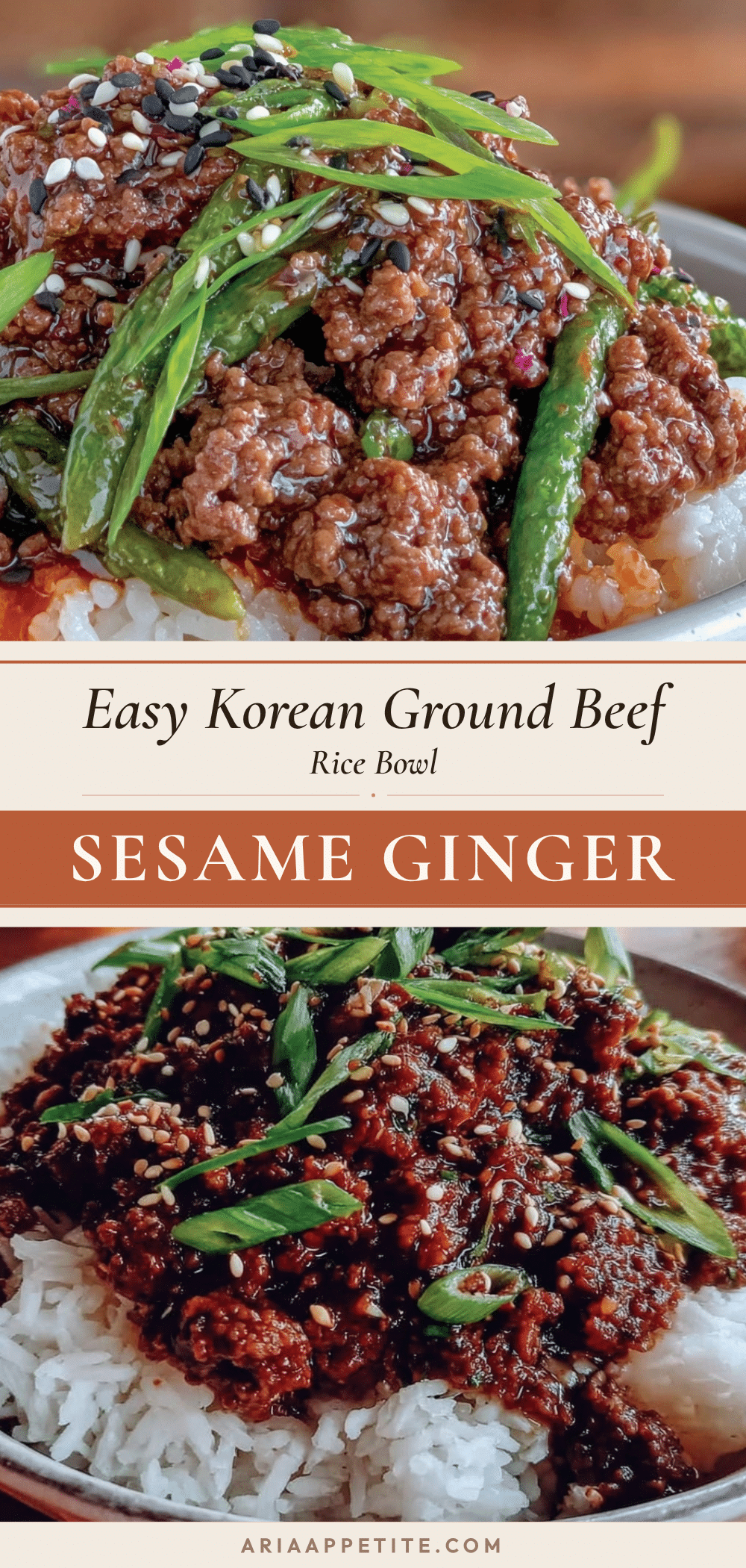 korean ground beef rice bowl recipe
