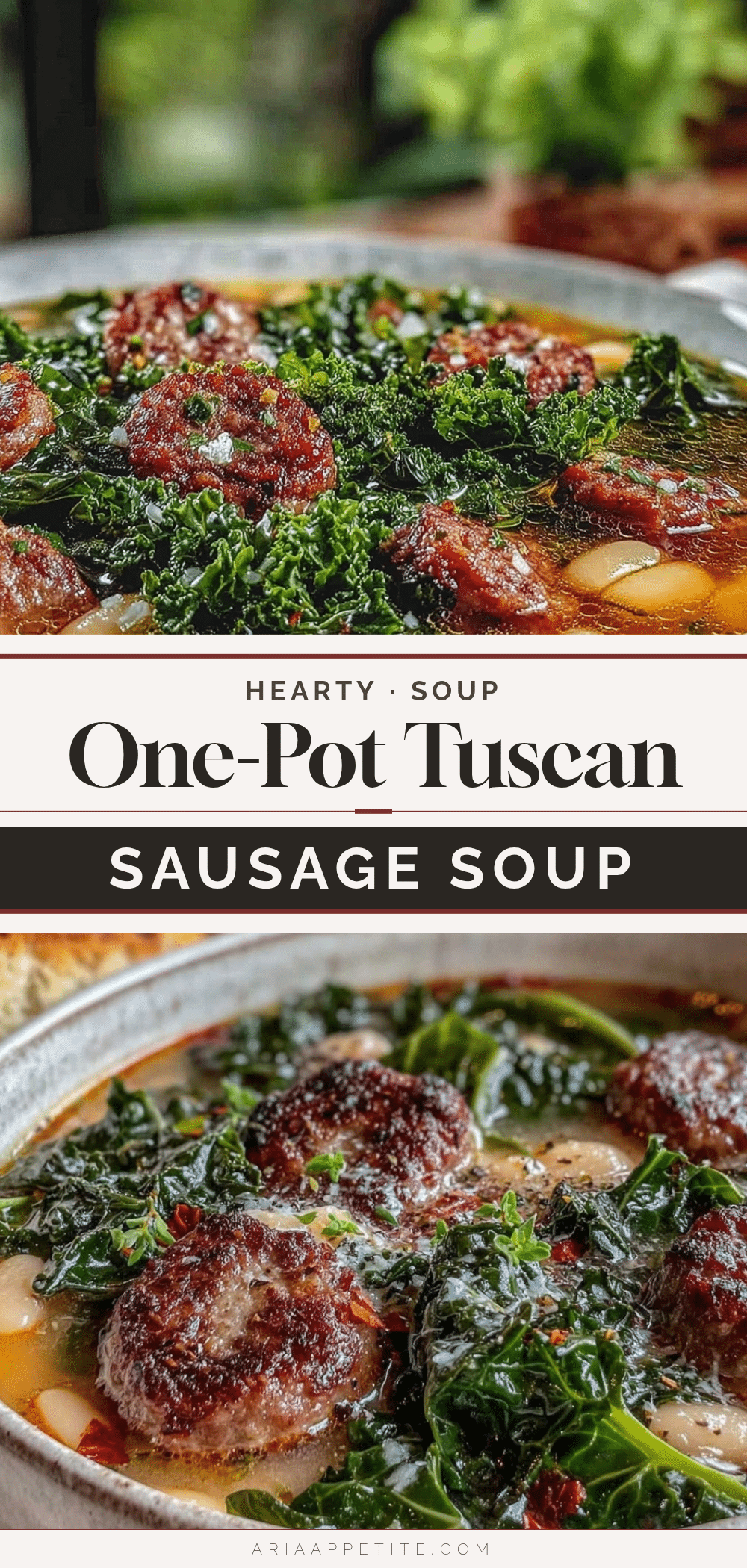 Tuscan white bean and kale soup recipe